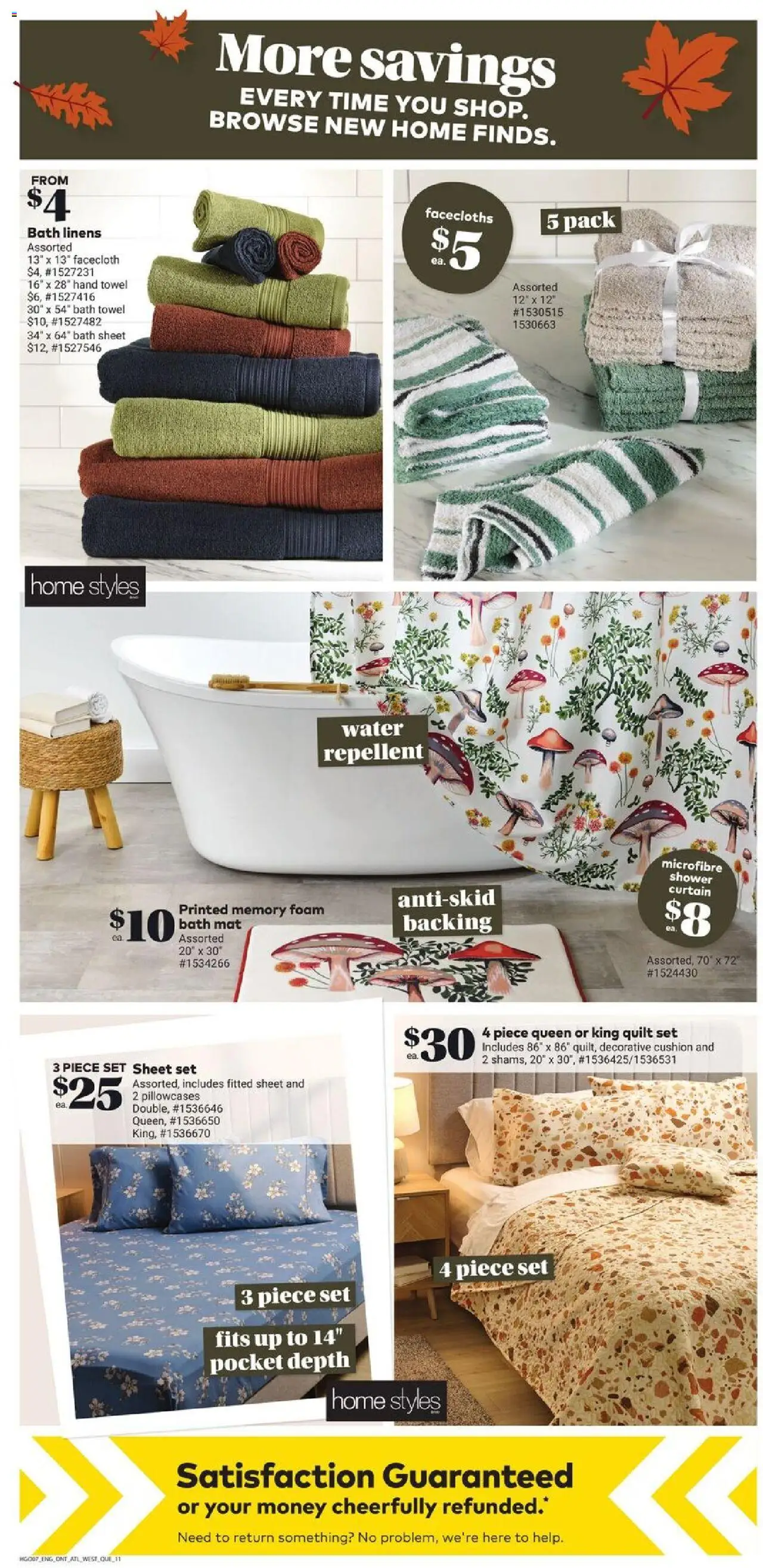 Giant Tiger flyer valid from 17.09.2025 | Page: 13 | Products: Bath, Shower
