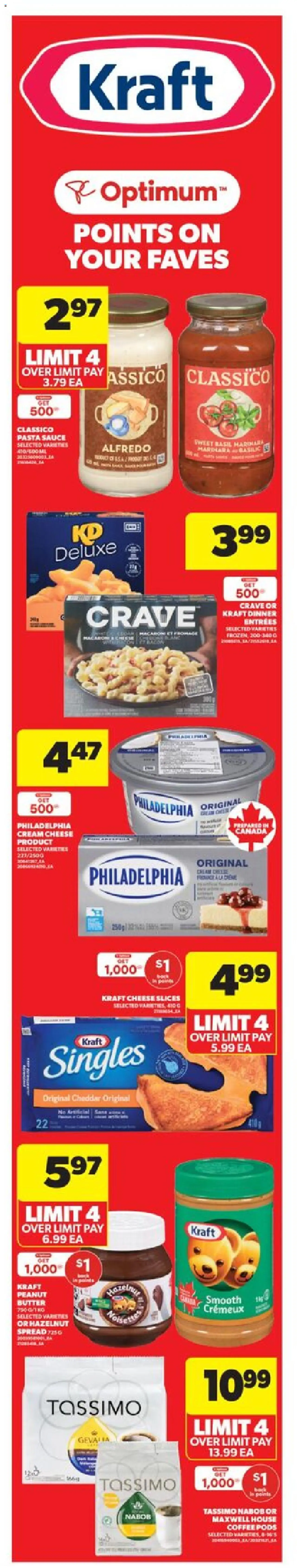 Real Canadian Superstore flyer valid from 16.10.2025 | Page: 5 | Products: Pasta, Cream, Butter, Cheese
