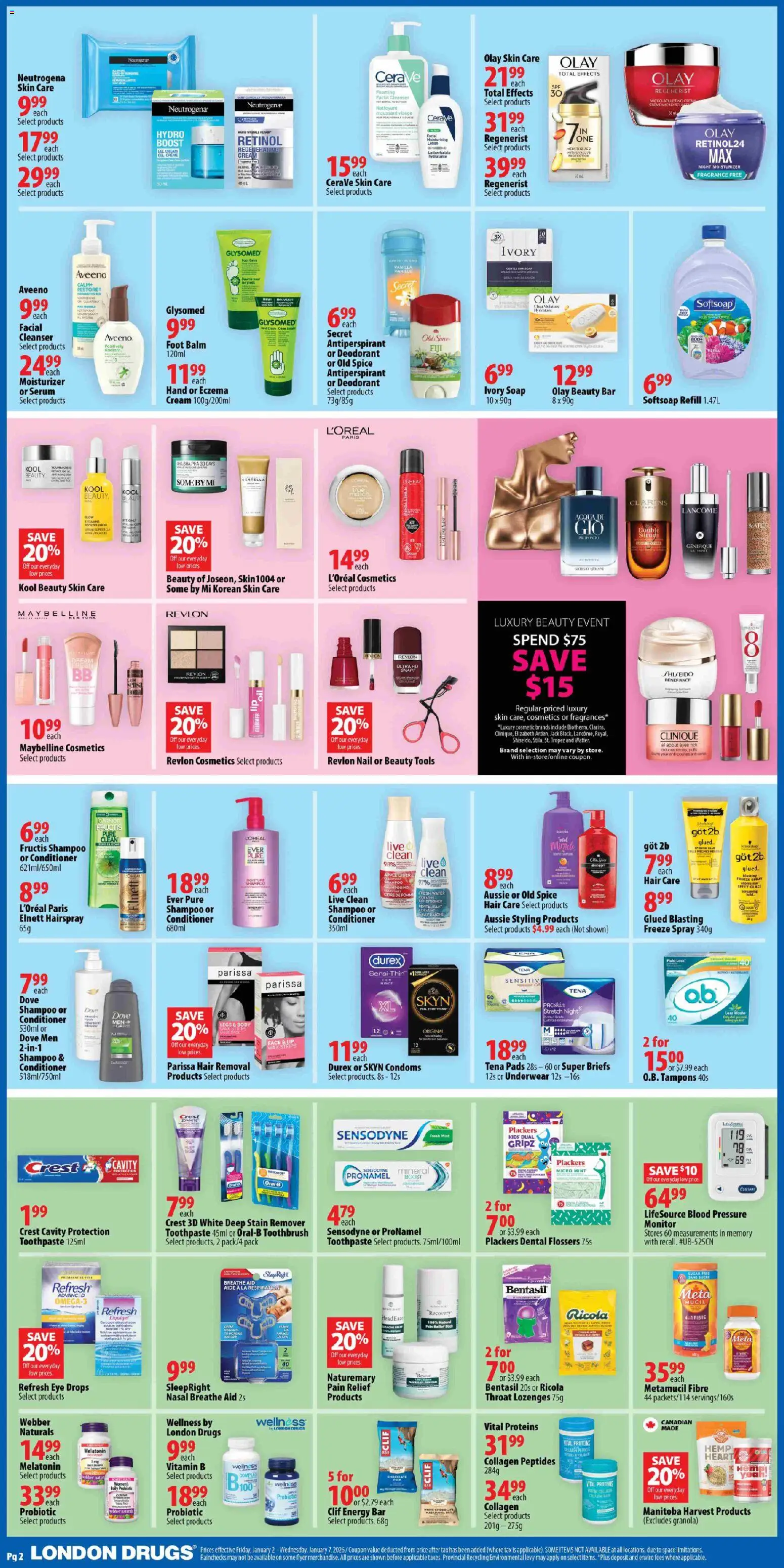 London Drugs flyer valid from 02.01.2026 | Page: 3
