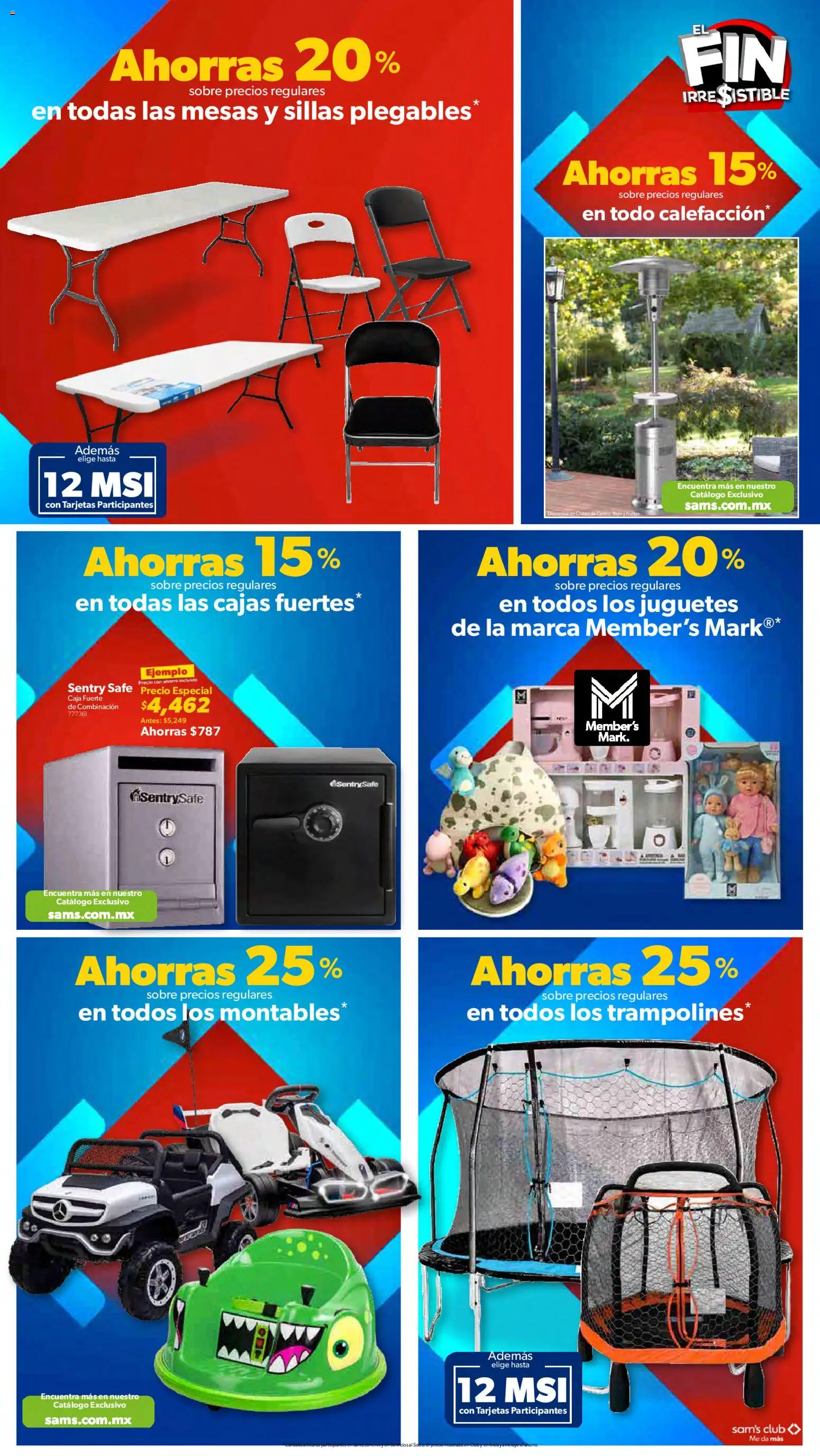 Nuevas ofertas de Sam's Club válidas en toda la República Mexicana desde el 13.11.2025. ¡Encuentra las mejores ofertas en Sam's Club Buen Fin ! | Página: 20 | Productos: Caja, Sobre