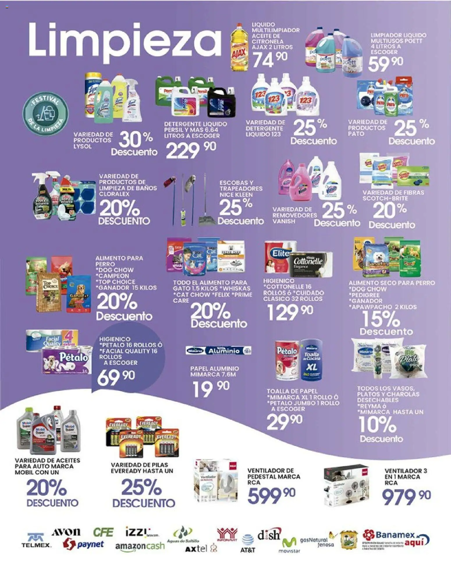 Nuevas ofertas de Alsuper válidas en toda la República Mexicana desde el 21.04.2026. ¡Encuentra las mejores ofertas en Alsuper folleto Saltillo! | Página: 5 | Productos: Aceite, Limpiador, Toalla, Top