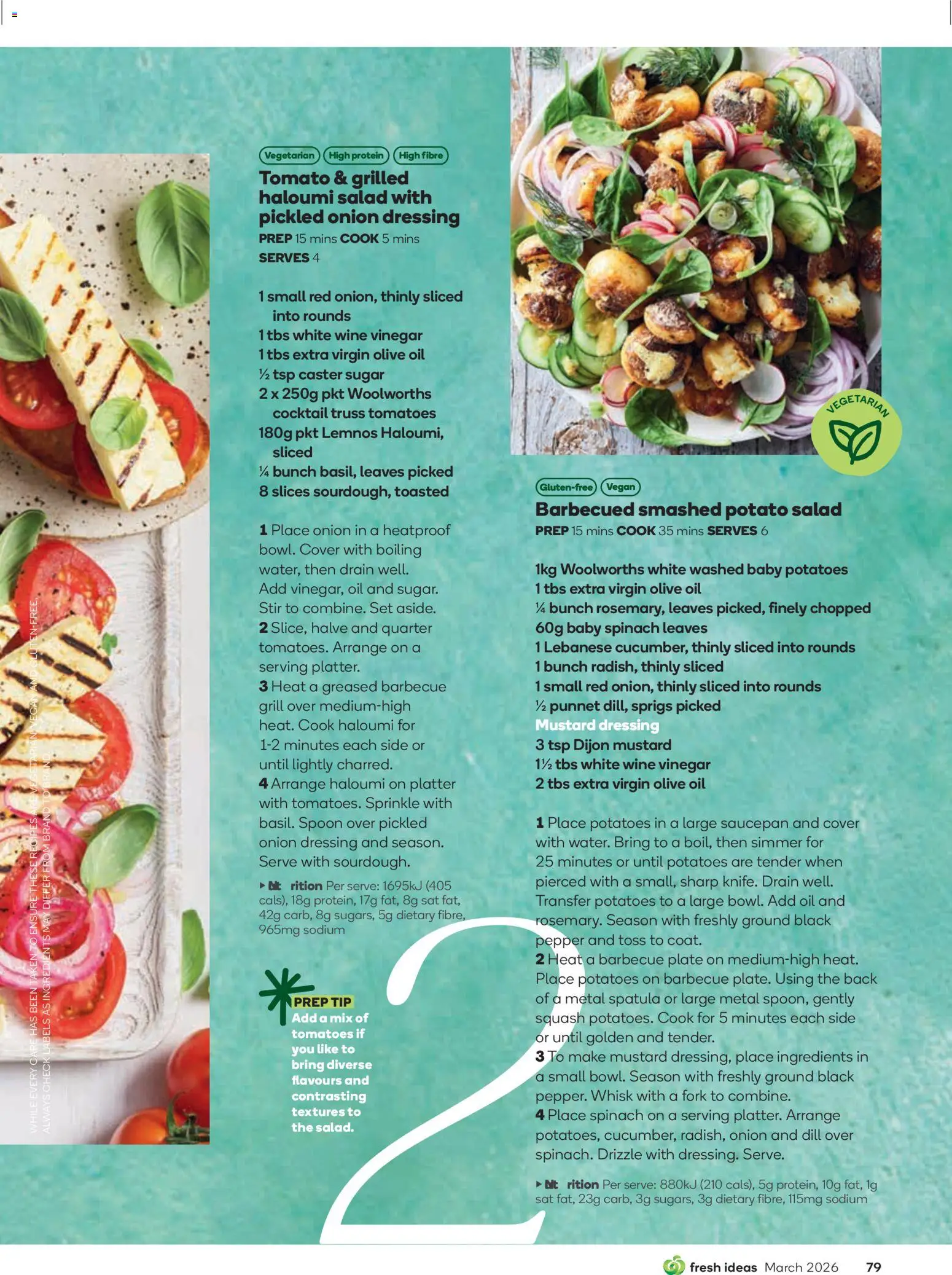 Woolworths catalogue - valid from 01.03.2026 | Page: 79 | Products: Oil, Potatoes, Spinach, Squash