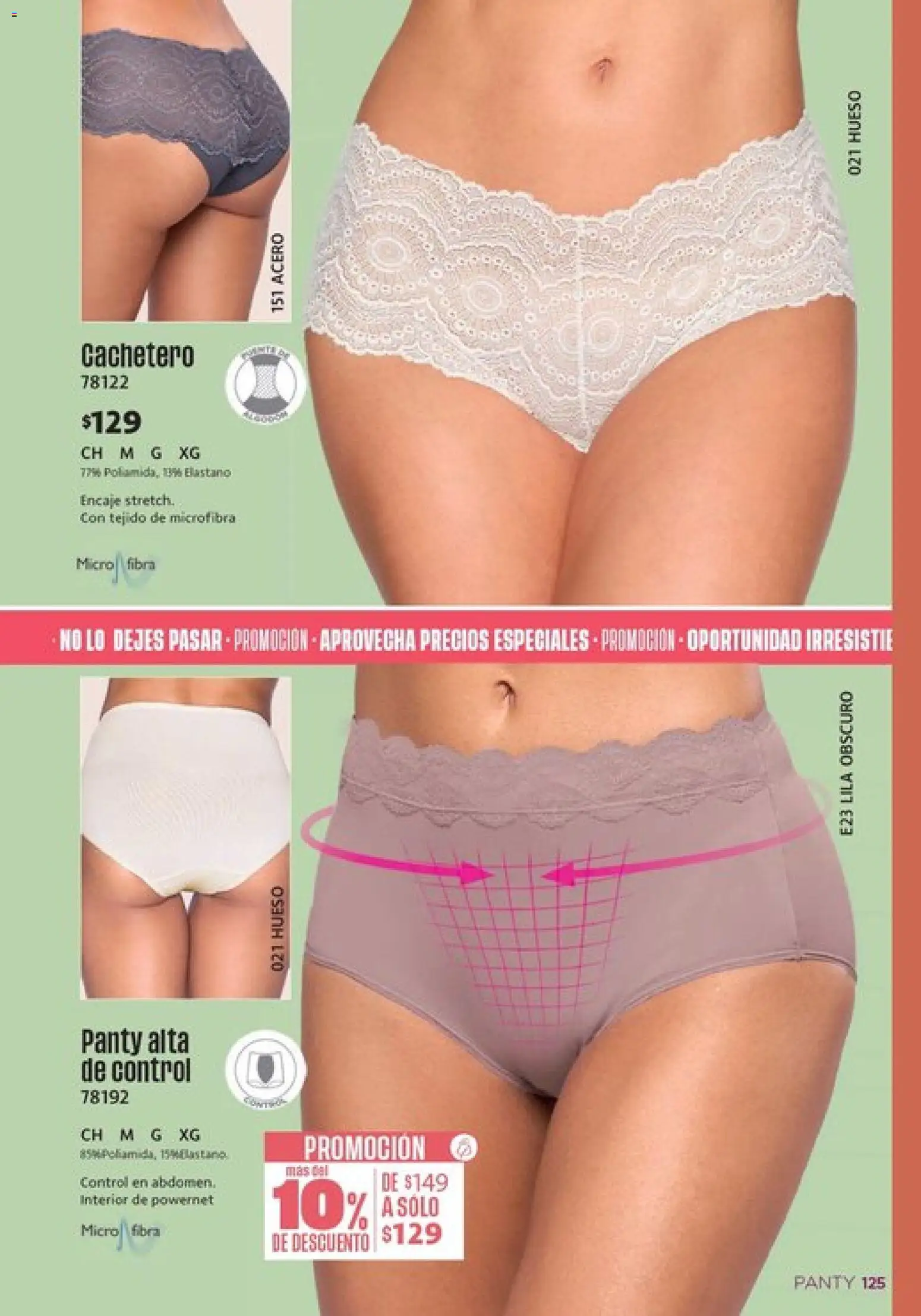 Nuevas ofertas de Ilusión válidas en toda la República Mexicana desde el 01.03.2026. ¡Encuentra las mejores ofertas en Ilusión catálogo Primavera! | Página: 127 | Productos: Cachetero