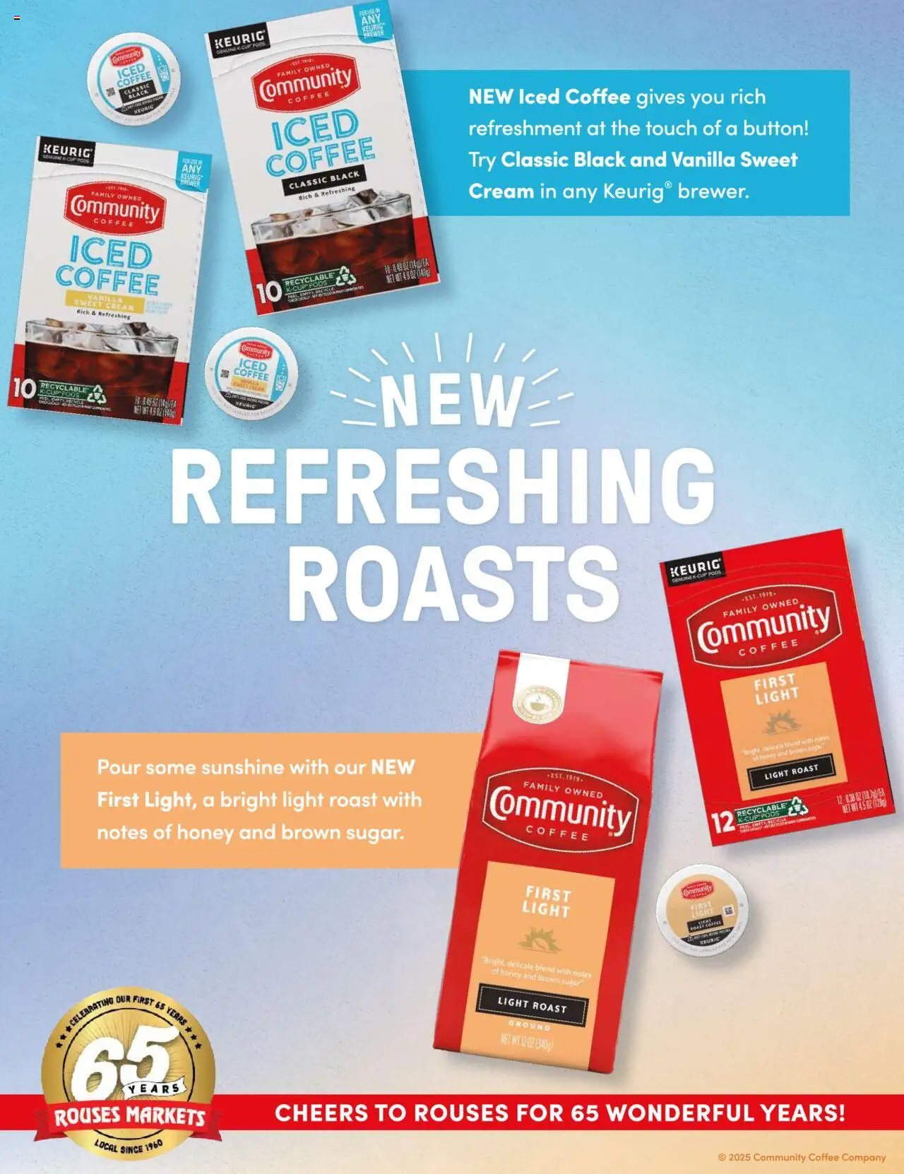 Rouses Magazine Summer 2025 - valid from 01.09.2025 | Page: 10 | Products: Coffee, Cream, Sugar