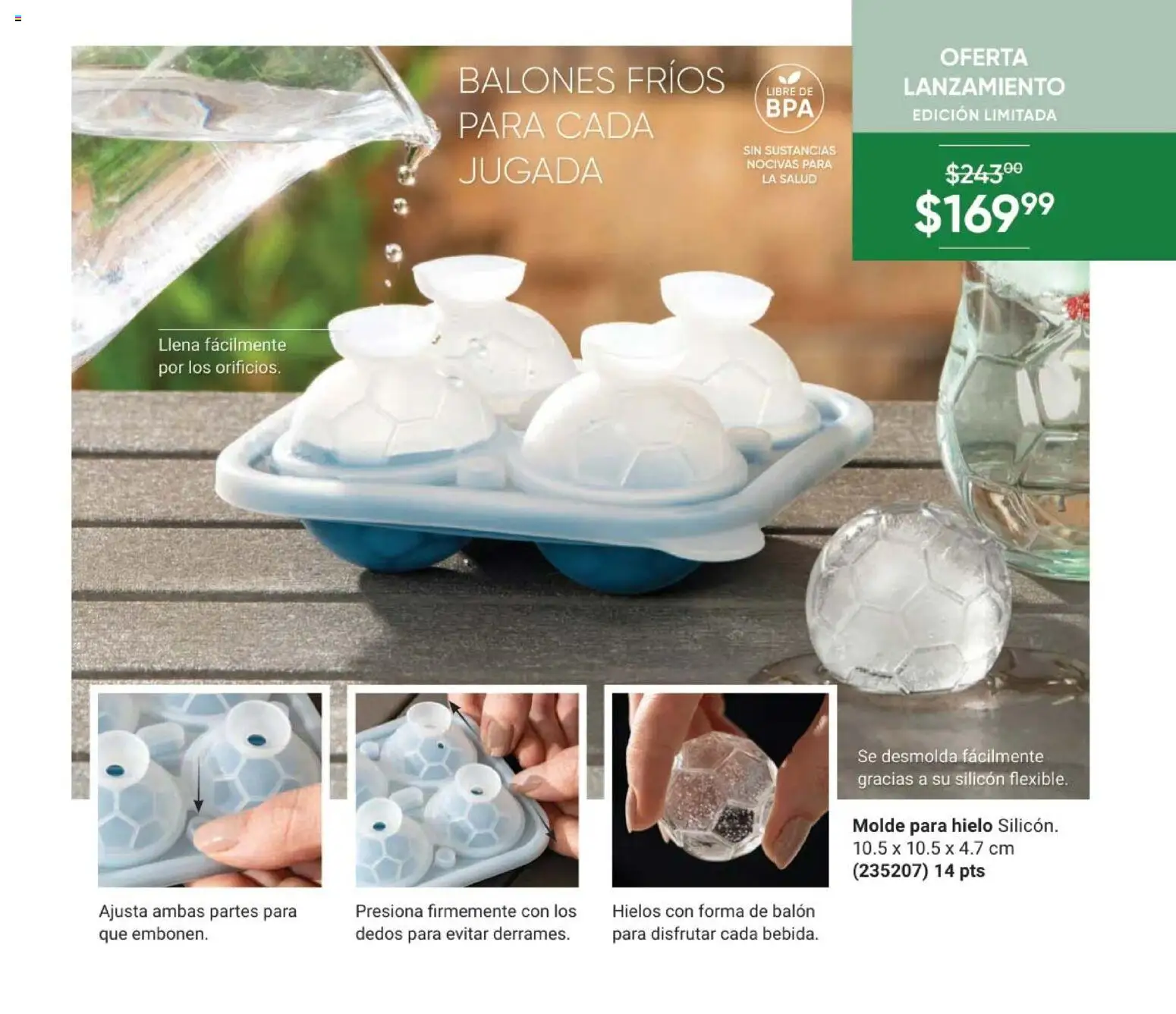 Nuevas ofertas de AVON válidas en toda la República Mexicana desde el 08.05.2026. ¡Encuentra las mejores ofertas en AVON Casa & Estilo 8 2026! | Página: 13 | Productos: Molde