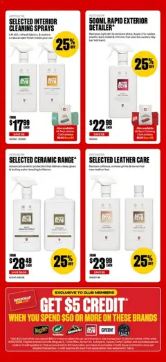 Preview of Supercheap Auto Catalogue - valid from 21.01.2026 | Page: 6 | Products: Cloth, Light, Water, Clay