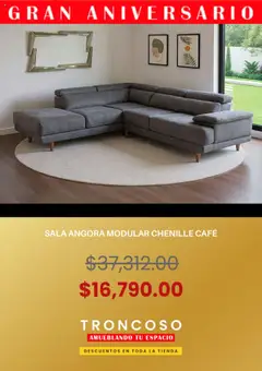 Vista previa de Muebles Troncoso - Catálogo, nuevo folleto de la tienda, válido en México a partir del 01.10.2025 | Página: 5 | Productos: Café, Modular