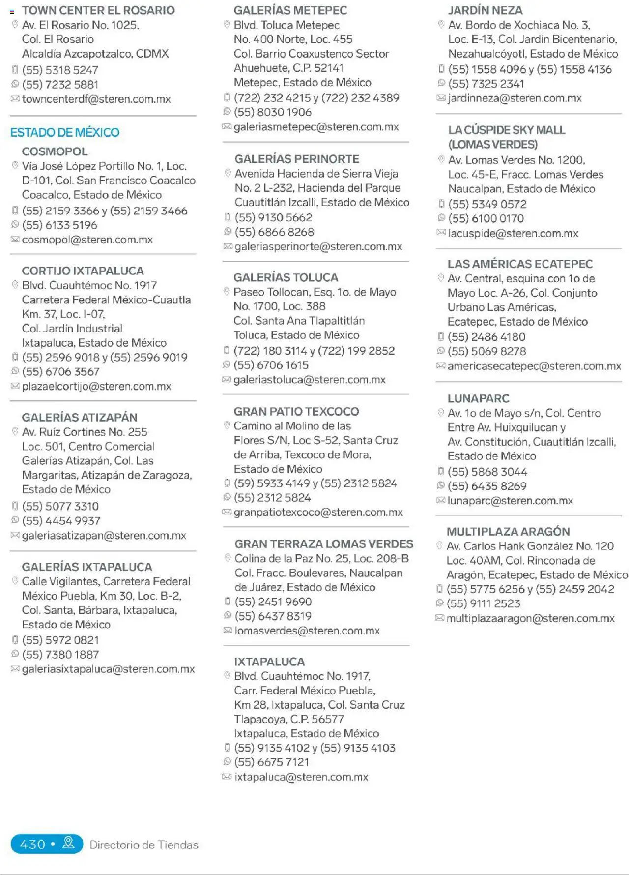 Nuevas ofertas de Steren válidas en toda la República Mexicana desde el 01.01.2025. ¡Encuentra las mejores ofertas en Steren catálogo! | Página: 448 | Productos: Sierra, Conjunto, Rosario