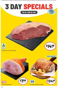 Preview of IGA - 3 Day Specials QLD - valid from 23.01.2026
