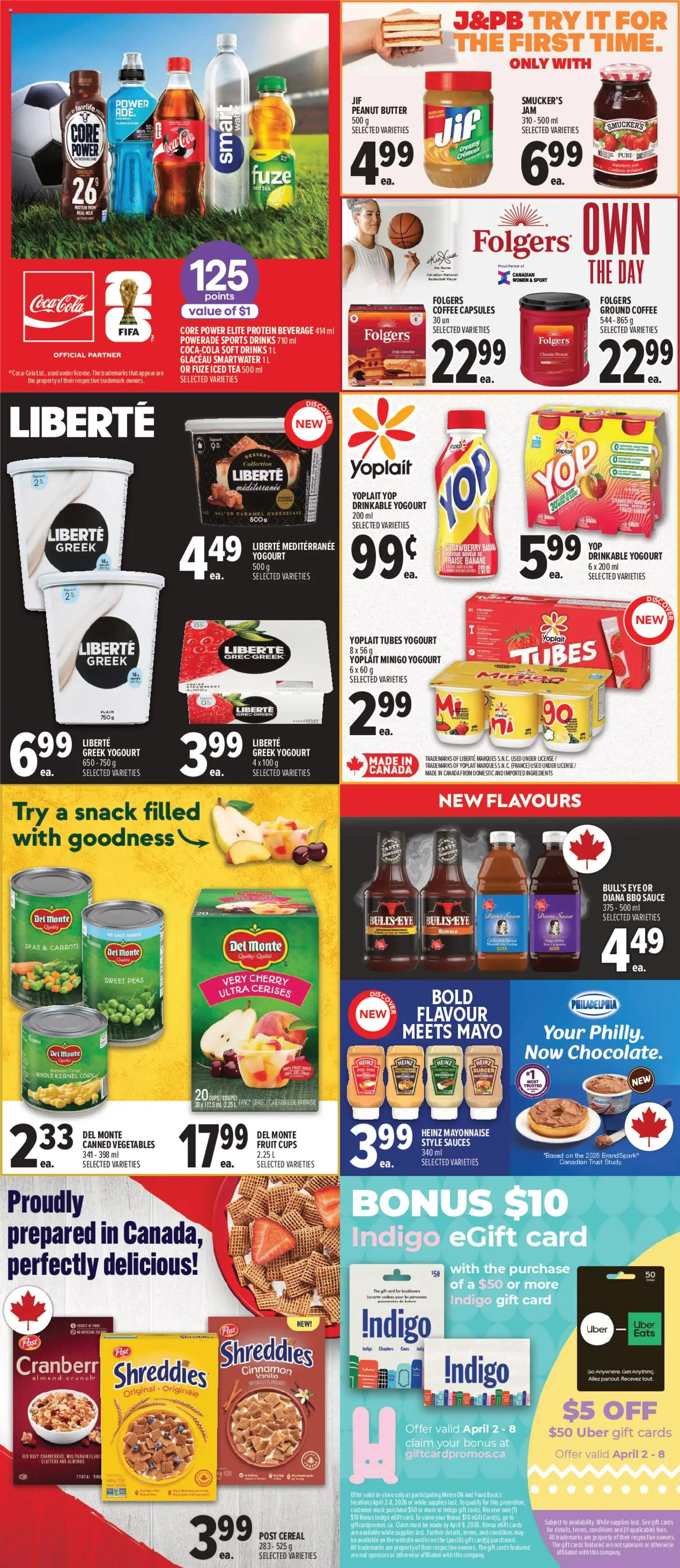 Metro flyer valid from 02.04.2026 | Page: 19 | Products: Tea, Butter, Coffee