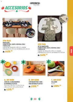 Nuevas ofertas de Andrea válidas en toda la República Mexicana desde el 24.08.2025. ¡Encuentra las mejores ofertas en Andrea - Catálogo Fiestas Patrias! | Página: 55