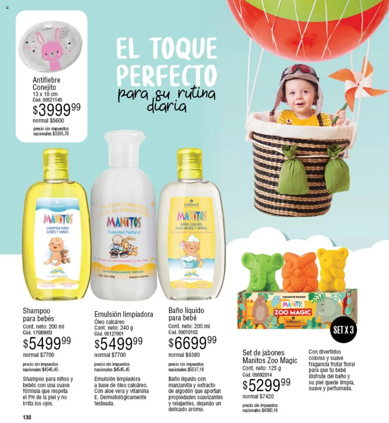 Millanel - Catálogo │ válido desde el 20.10.2025 | Página: 130 | Productos: Baño, Fragancia, Shampoo, Emulsión