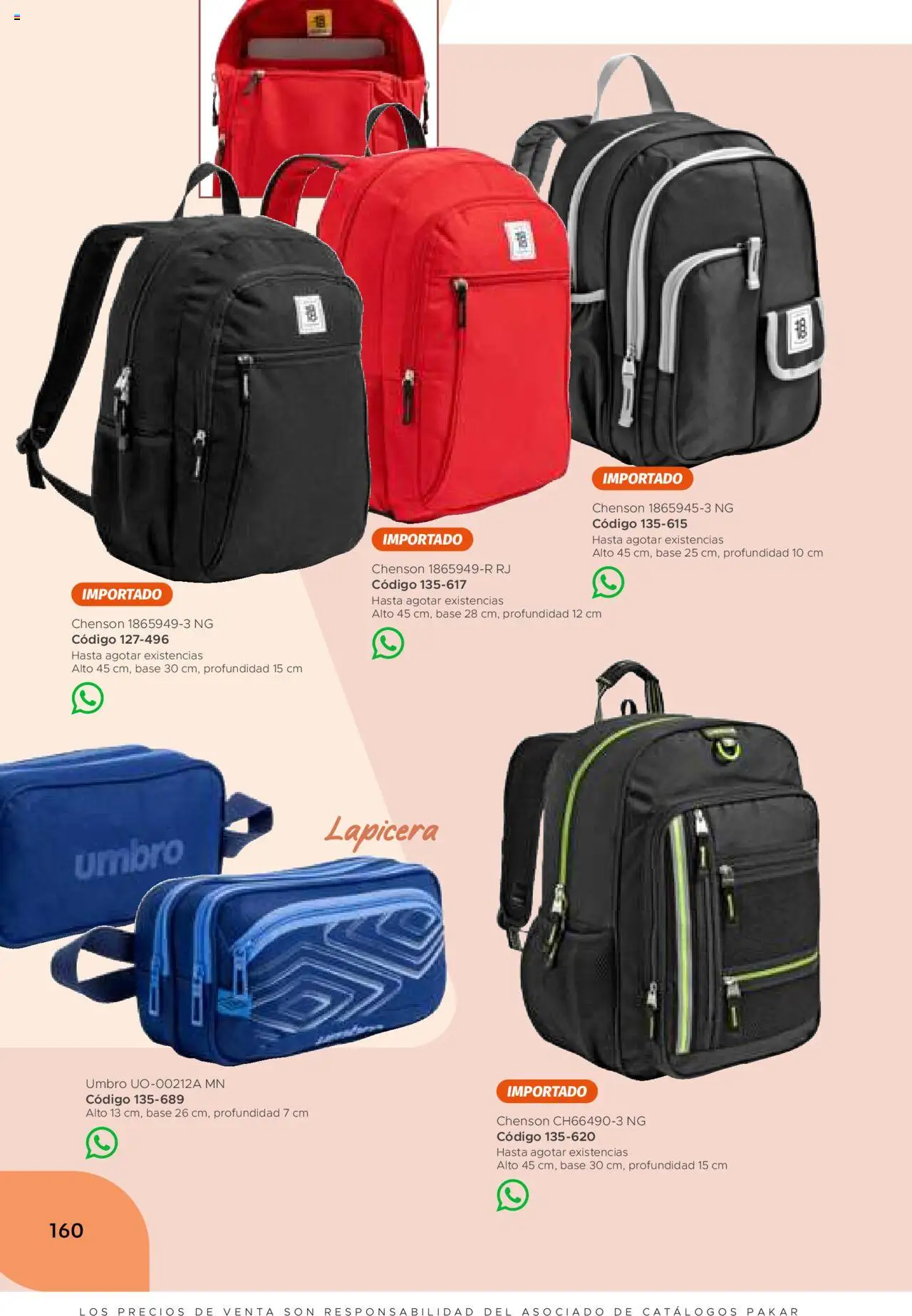 Nuevas ofertas de SC Pakar válidas en toda la República Mexicana desde el 24.07.2025. ¡Encuentra las mejores ofertas en SC Pakar - Catálogo Junior otoño / invierno! | Página: 160 | Productos: Res