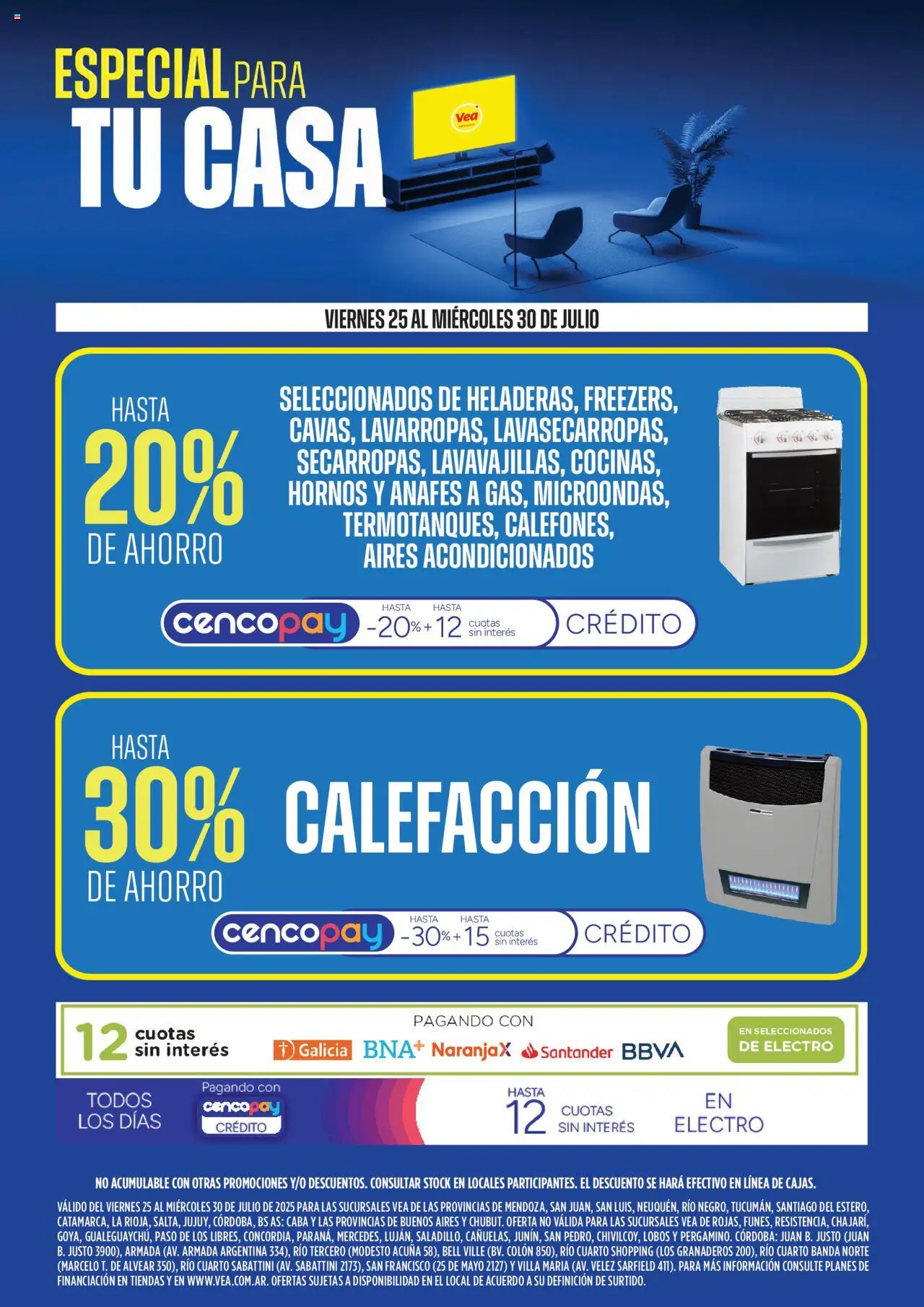 Vea - Oferta especial para tu casa │ válido desde el 25.07.2025 | Página: 1
