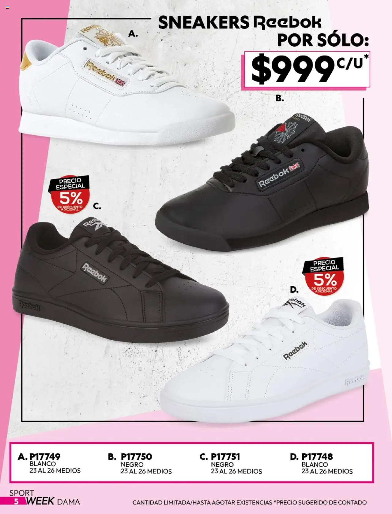 Nuevas ofertas de Cklass válidas en toda la República Mexicana desde el 25.08.2025. ¡Encuentra las mejores ofertas en Cklass - Catálogo Sportweek! | Página: 6