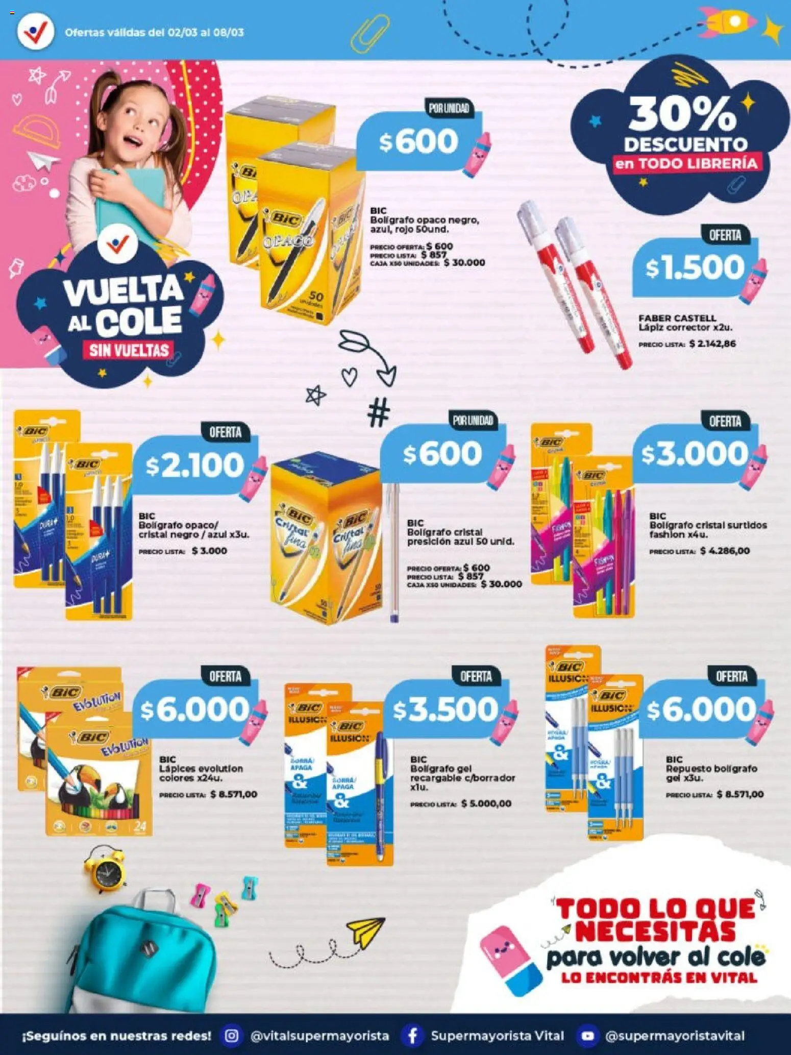 Vital - Vuelta al cole │ válido desde el 02.03.2026 | Página: 2 | Productos: Caja