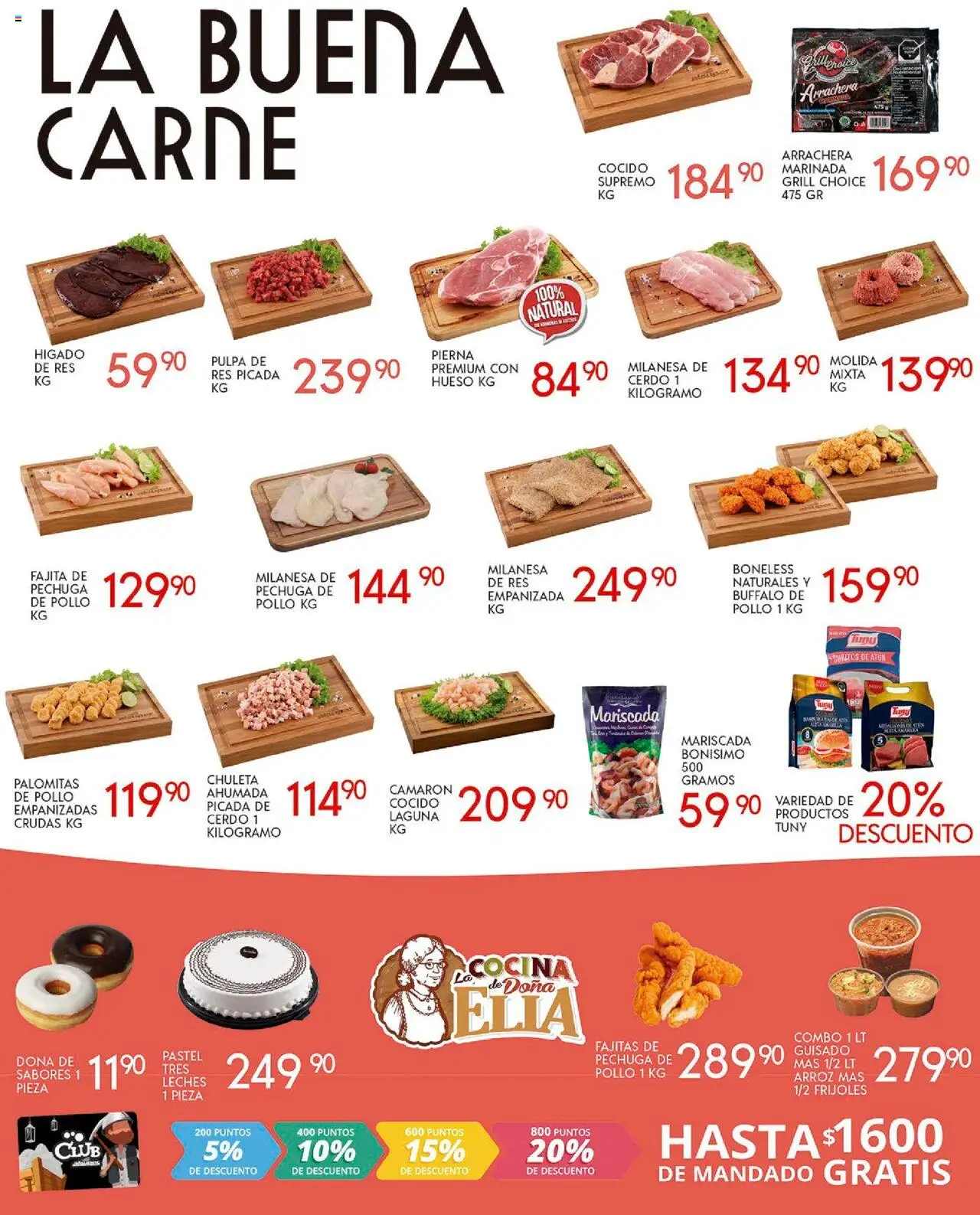 Nuevas ofertas de Alsuper válidas en toda la República Mexicana desde el 16.09.2025. ¡Encuentra las mejores ofertas en Alsuper - Folleto Zacatecas! | Página: 2 | Productos: Atún, Cerdo, Res, Cocina