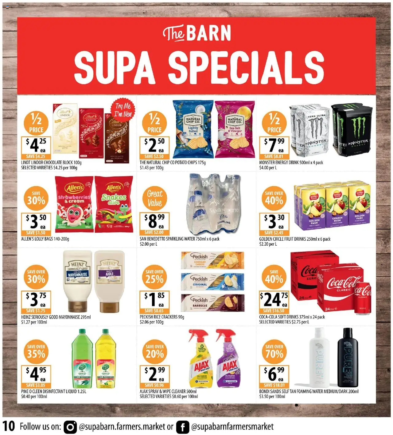 Supabarn catalogue - valid from 01.10.2025 | Page: 10 | Products: Cleaner, Cream, Mayonnaise, Salt