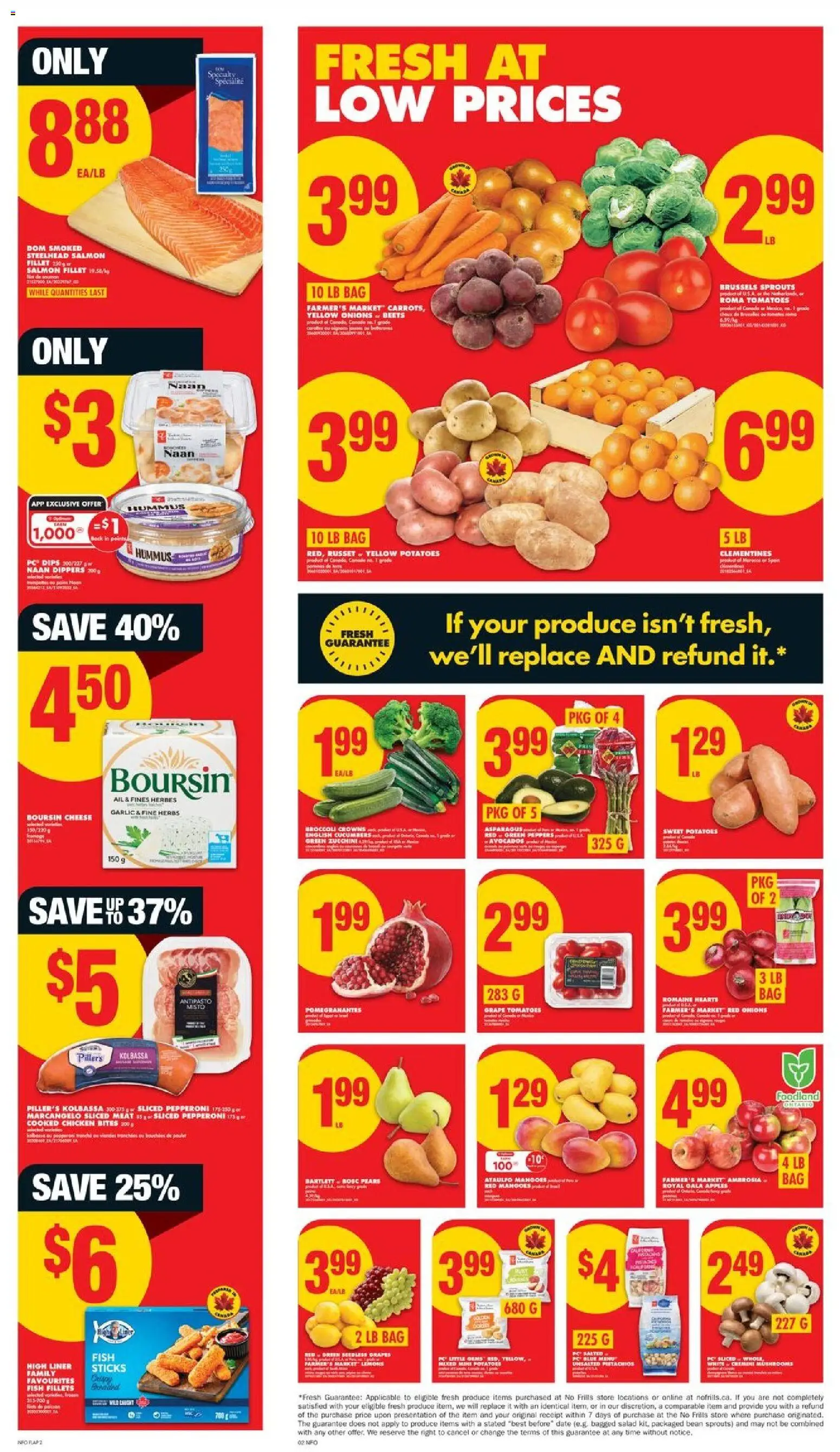 No Frills flyer valid from 18.12.2025 | Page: 3 | Products: Cucumbers, PC, Apples, Tomatoes