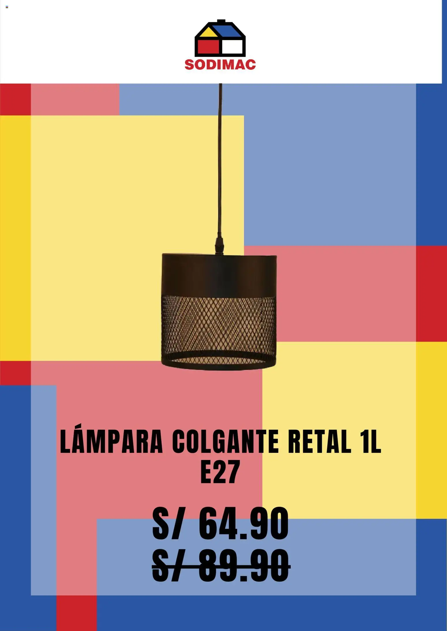 Catálogo Sodimac válido desde 03.11.2025 | Página: 8 | Productos: Lámpara