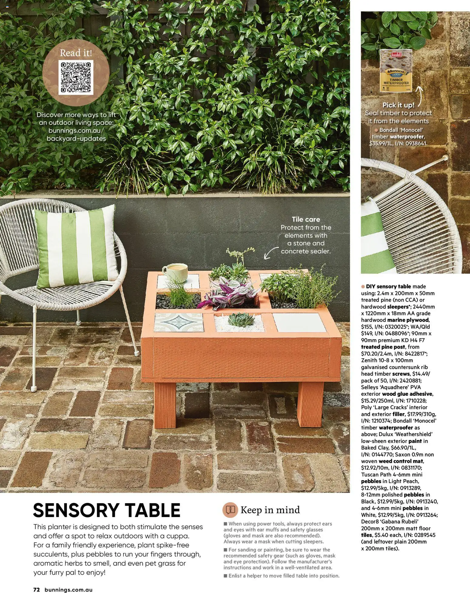 Bunnings Warehouse catalogue - valid from 01.04.2026 | Page: 72 | Products: Light, Plant, Wood, Glue