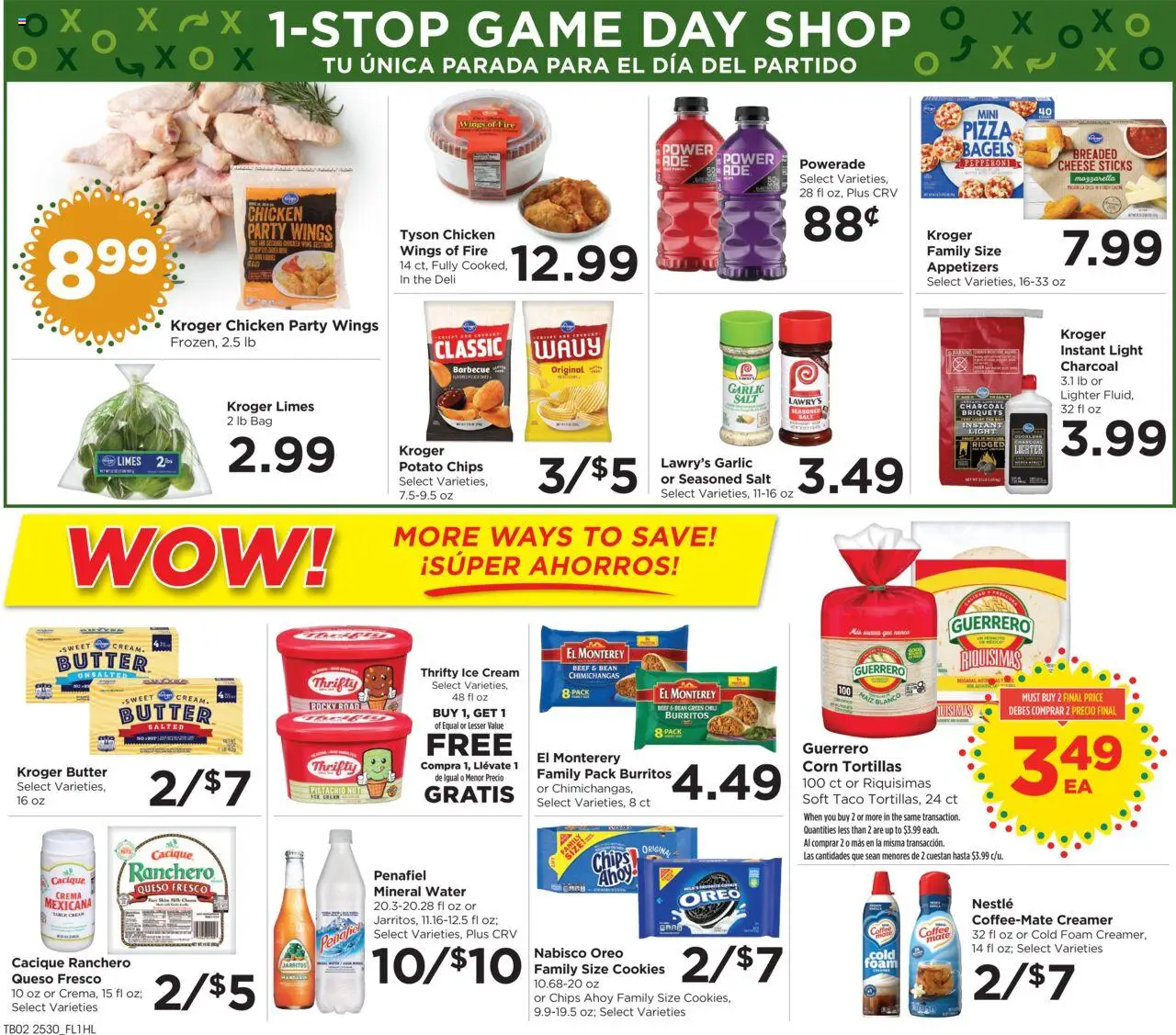 Food 4 Less Weekly Ad - valid from 27.08.2025 | Page: 4 | Products: Cream, Cookies, Ice cream, Water
