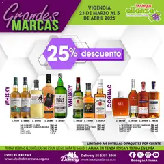 Vista previa de Bodegas Alianza catálogo Grandes Marcas, nuevo folleto de la tienda, válido en México a partir del 23.03.2026 | Página: 6