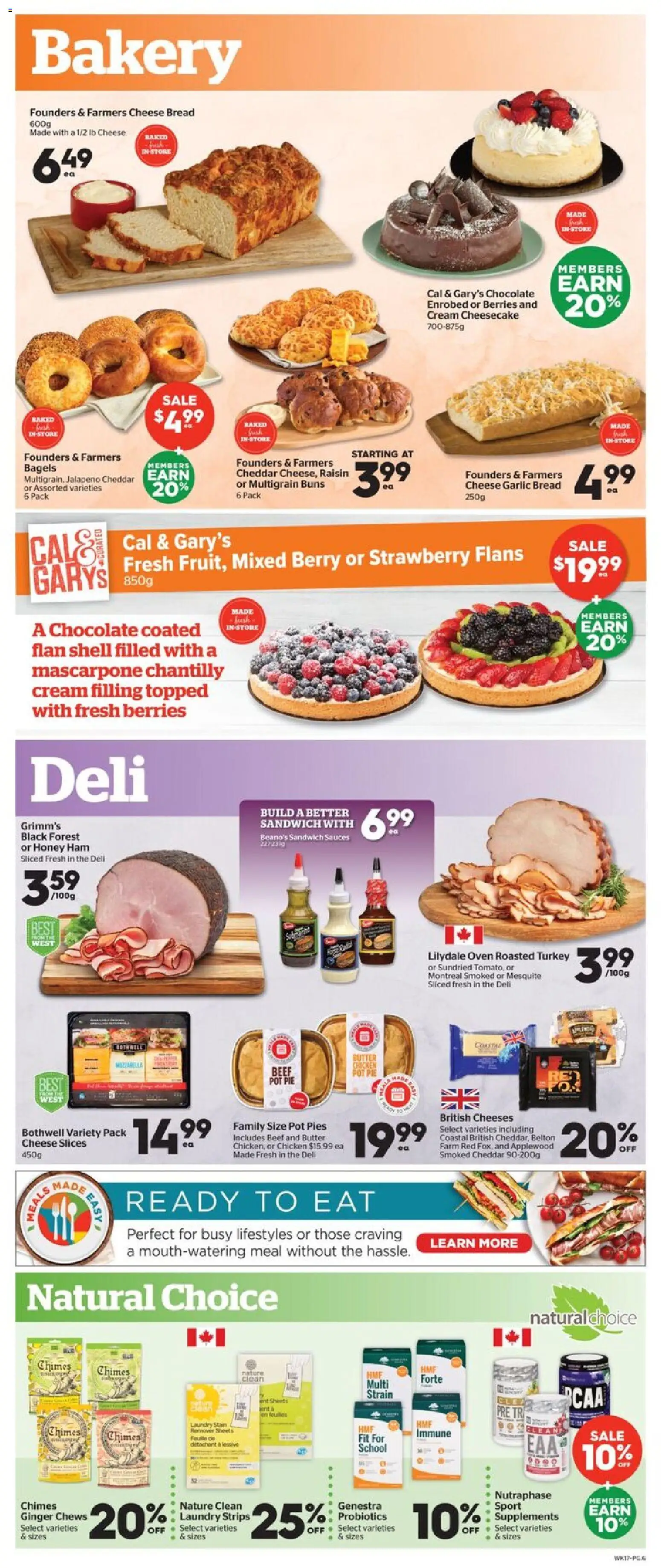 Calgary Co-op flyer valid from 26.02.2026 | Page: 7 | Products: Oven, Bakery, Chocolate, Ham