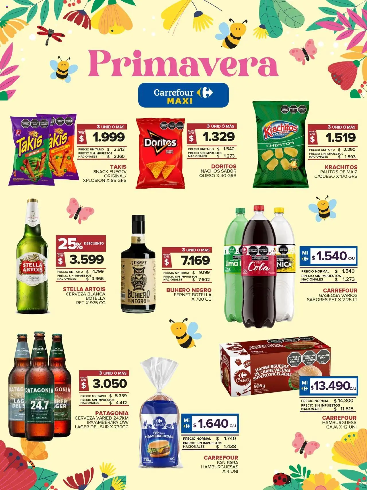 Carrefour Maxi catálogo - Jujuy │ válido desde el 15.09.2025 | Página: 2 | Productos: Caja, Fernet, Agua, Queso