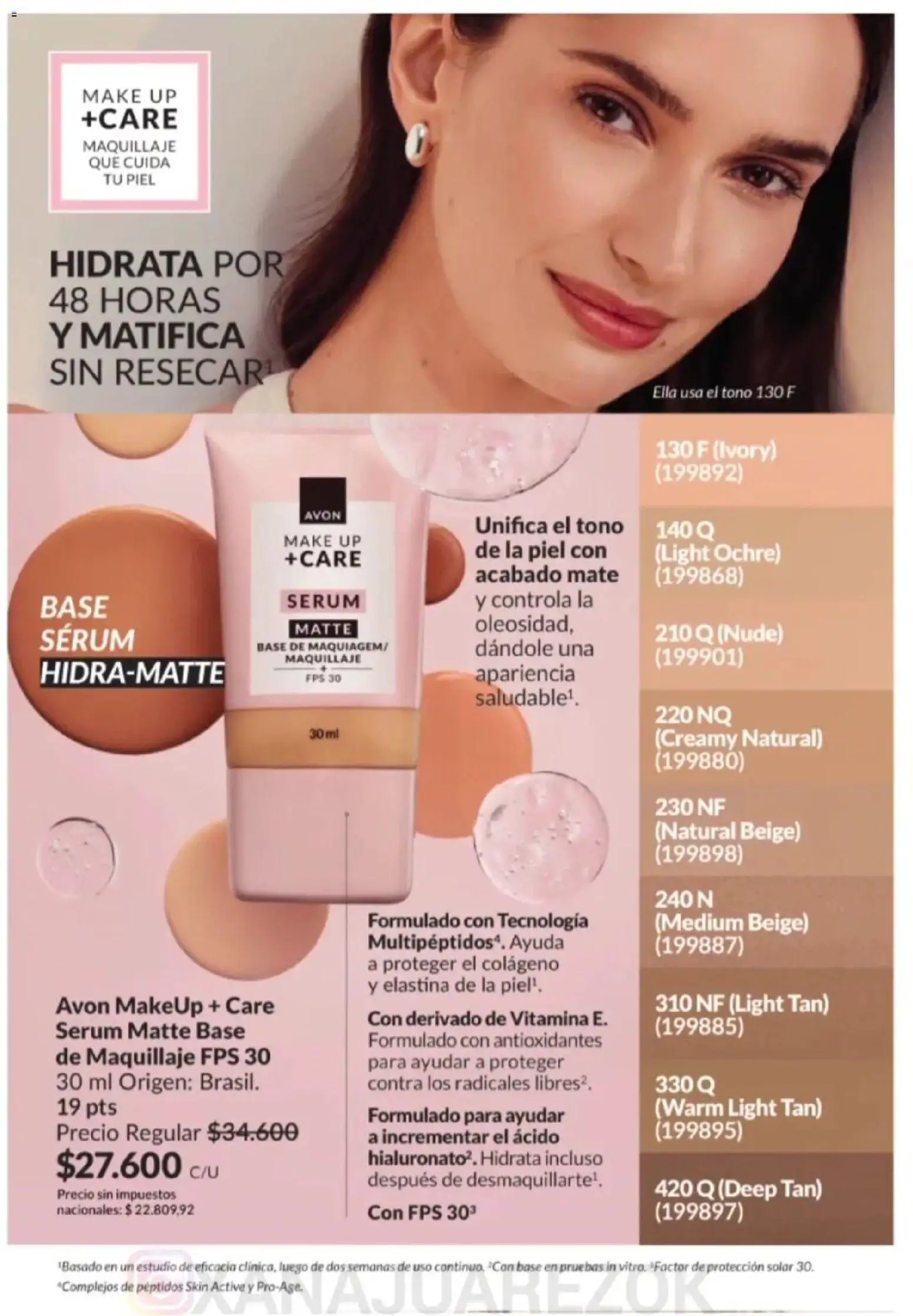 Avon - Campaña 3/2026 │ válido desde el 01.03.2026 | Página: 37 | Productos: Mate, Maquillaje, Serum