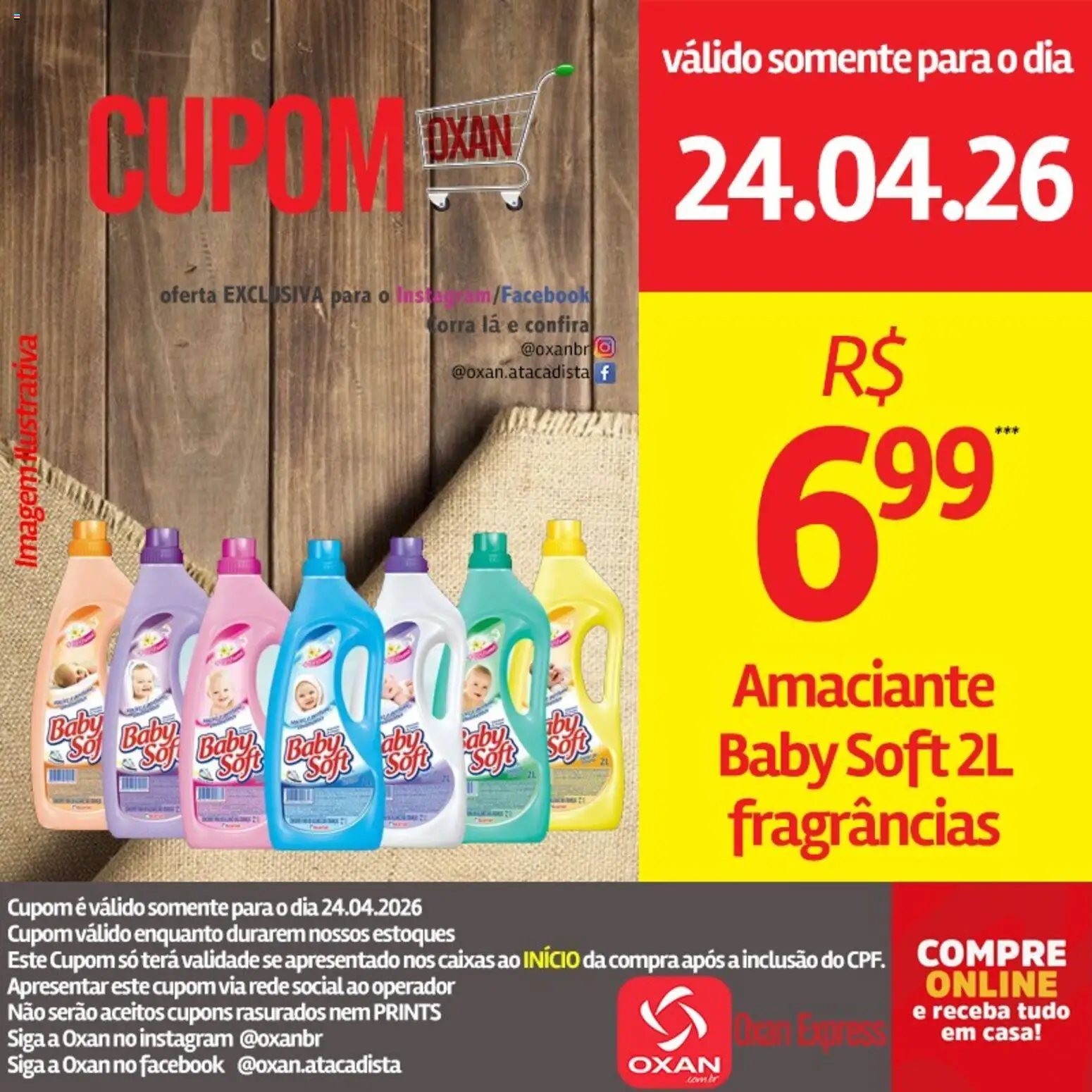 Oxan Atacadista Folheto - válido de 24.04.2026 | Página: 14 | Produtos: Amaciante