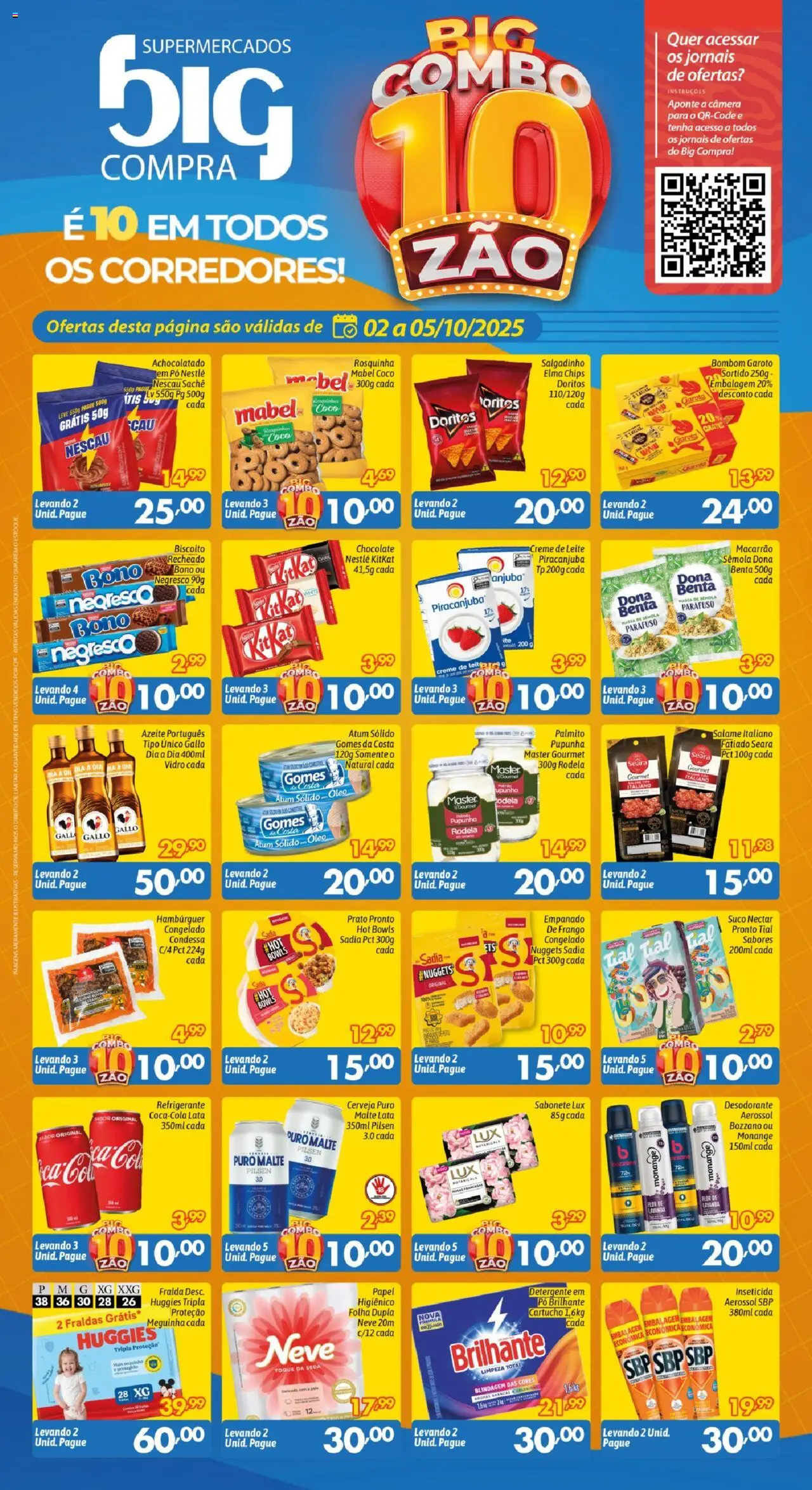 Big Compra Folheto - válido de 02.10.2025 | Página: 1 | Produtos: Coco, Desodorante, Detergente, Óleo