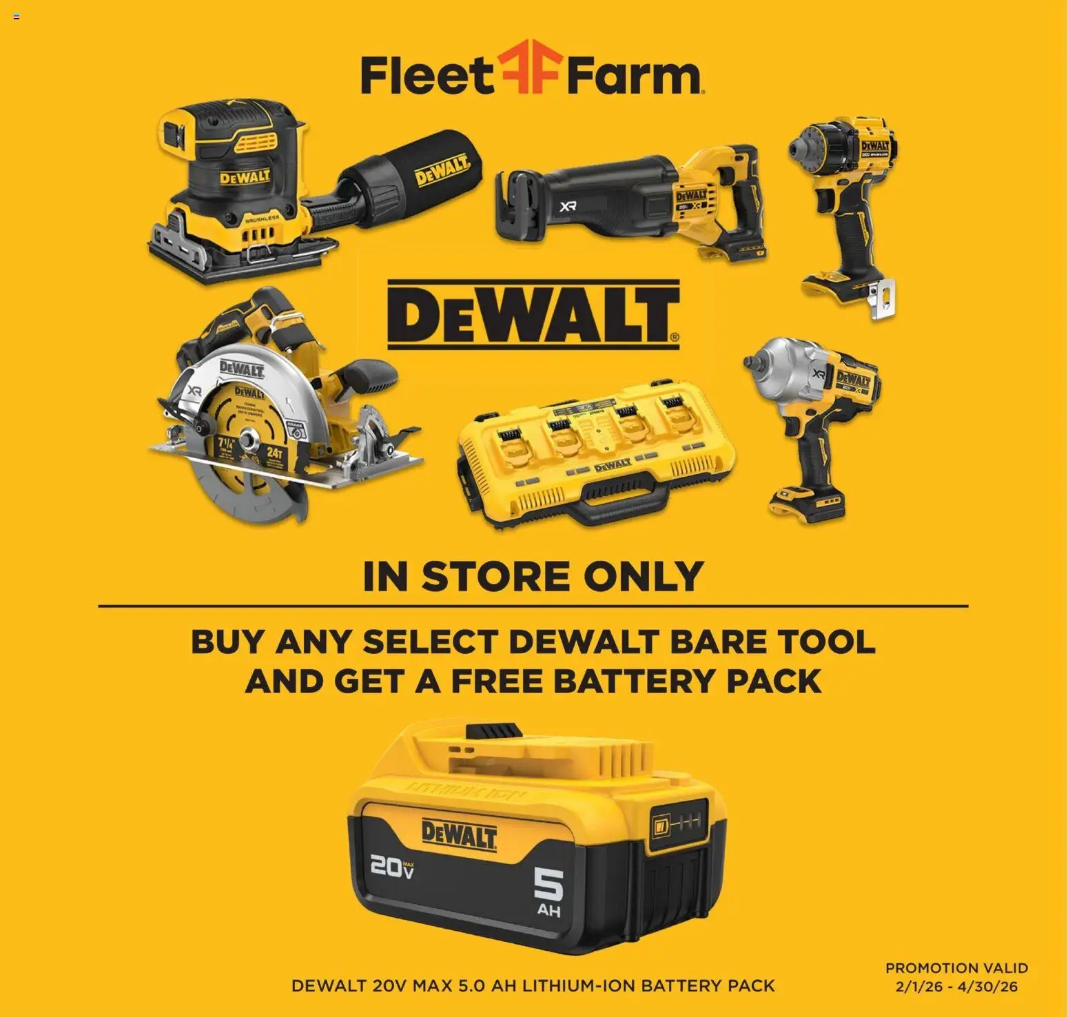 Mills Fleet Farm Weekly Ad - valid from 09.03.2026 | Page: 8 | Products: Battery