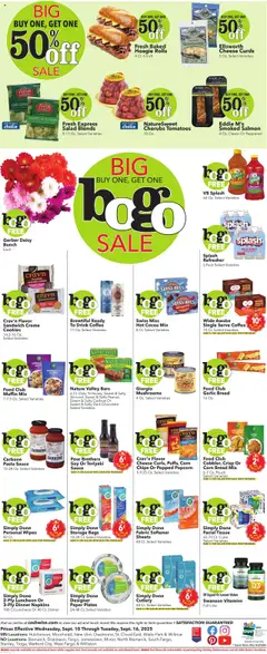 Cash Wise Weekly Ad - valid from 10.09.2025 | Page: 4 | Products: Cheese, Coffee, Garlic, Freezer