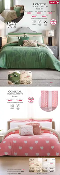 Vista previa de Colchas Concord catálogo, nuevo folleto de la tienda, válido en México a partir del 01.02.2026 | Página: 152