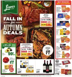 Preview of Lowes Foods weekly ads valid from 15.10.2025