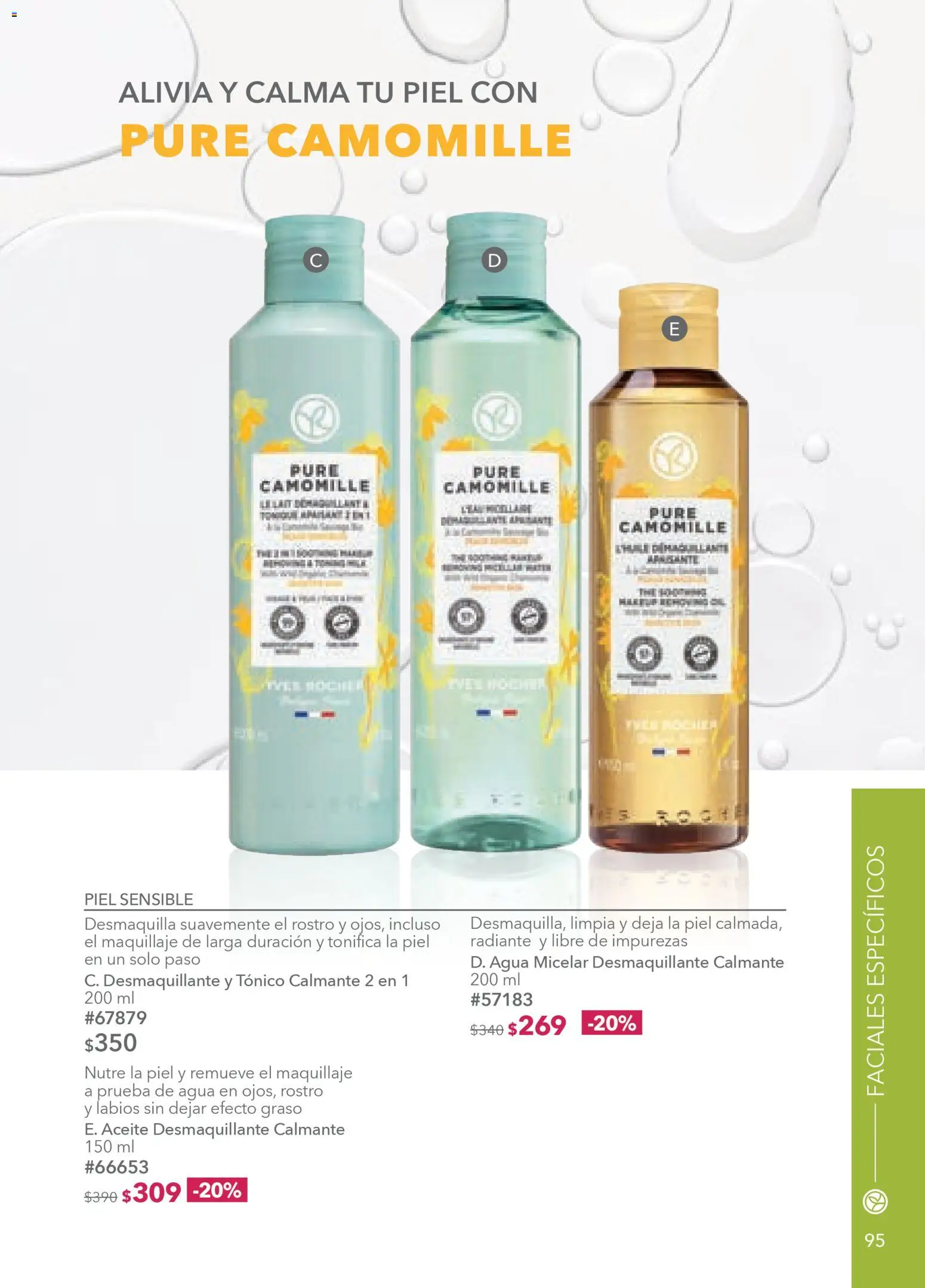 Nuevas ofertas de Yves Rocher válidas en toda la República Mexicana desde el 10.02.2026. ¡Encuentra las mejores ofertas en Yves Rocher campaña 3 2026! | Página: 93 | Productos: Agua, Desmaquillante, Aceite, Maquillaje