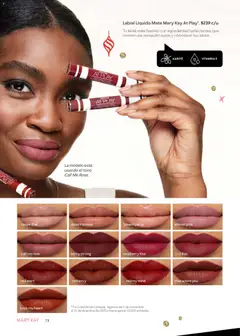 Vista previa de Mary Kay catálogo, nuevo folleto de la tienda, válido en México a partir del 01.11.2025 | Página: 73 | Productos: Mate