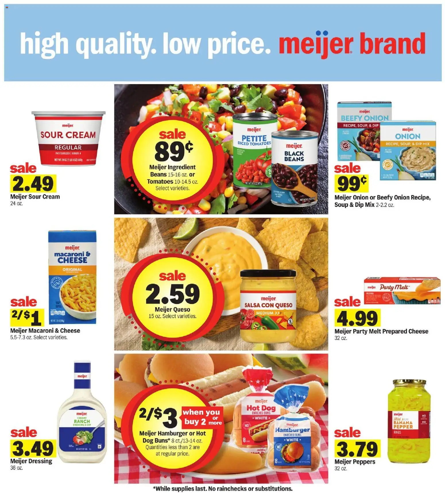 Meijer Weekly Ad - MI - valid from 28.01.2026 | Page: 29 | Products: Tomatoes, Cream, Pepper, Onion
