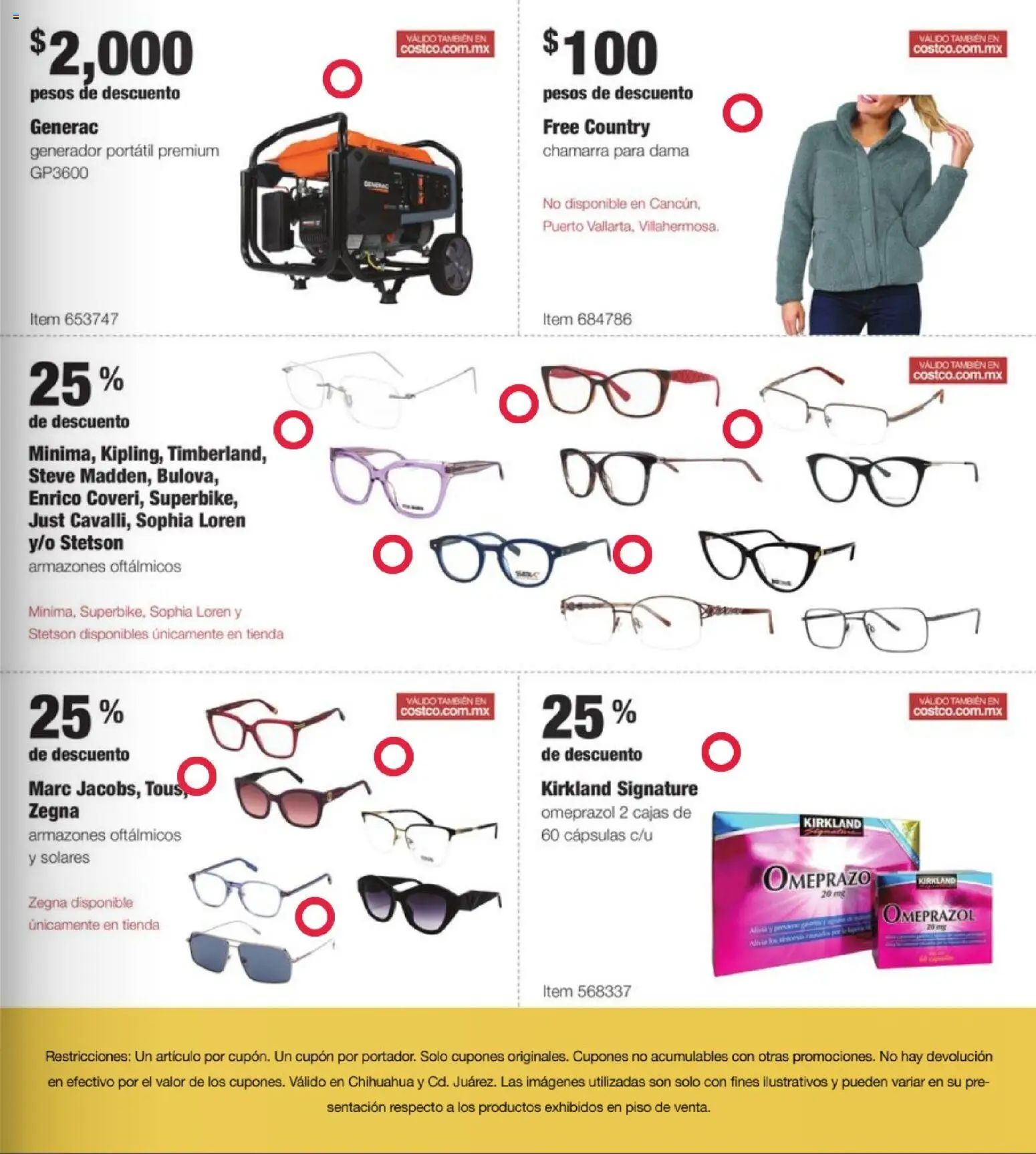 Nuevas ofertas de Costco válidas en toda la República Mexicana desde el 27.10.2025. ¡Encuentra las mejores ofertas en Costco catálogo Siete días de Treasure Hunt Fest! | Página: 5 | Productos: Chamarra