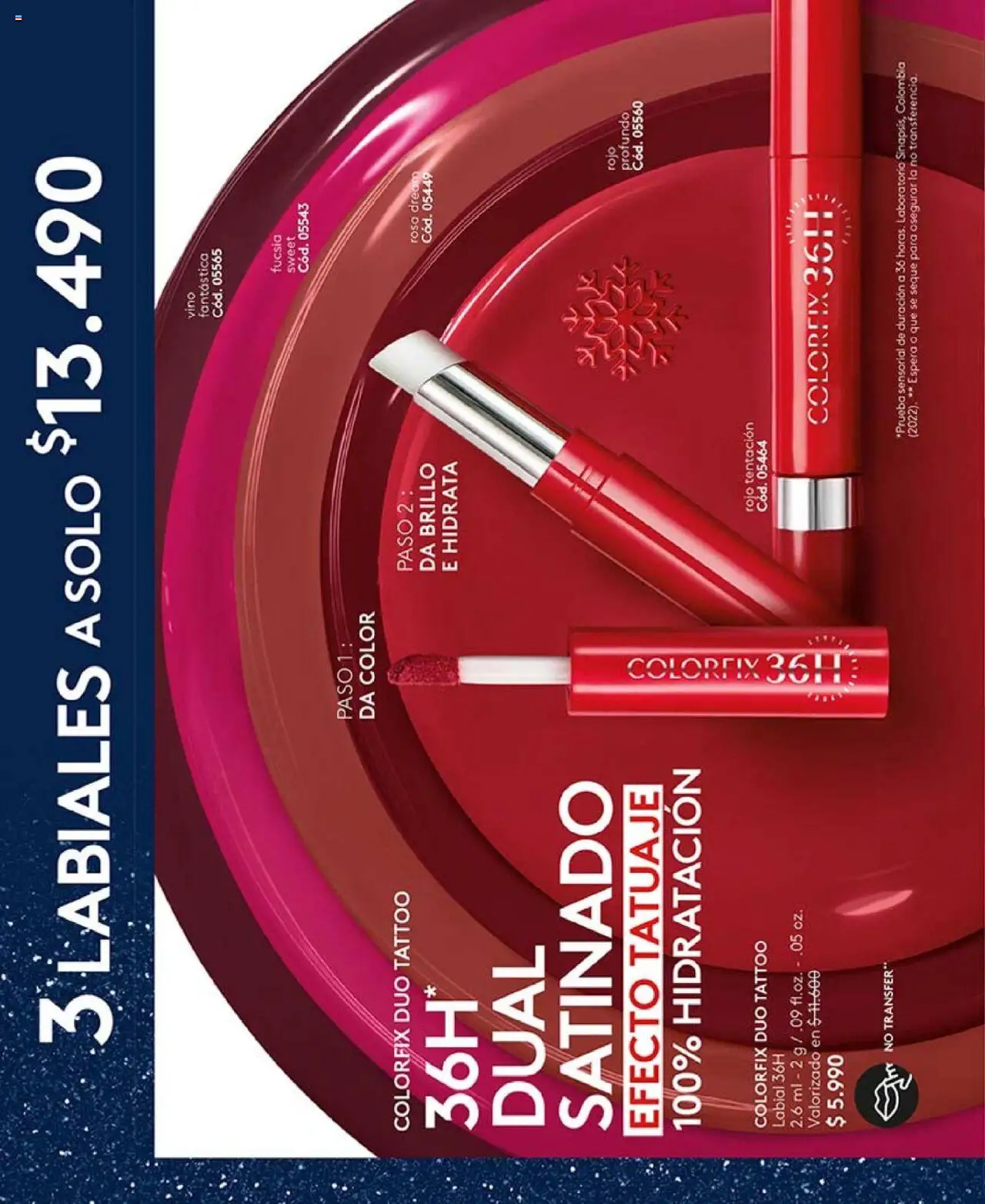 Catálogo Ésika Campaña 17 │ válido desde el 14.10.2025 | Página: 48 | Productos: Brillo, Labial