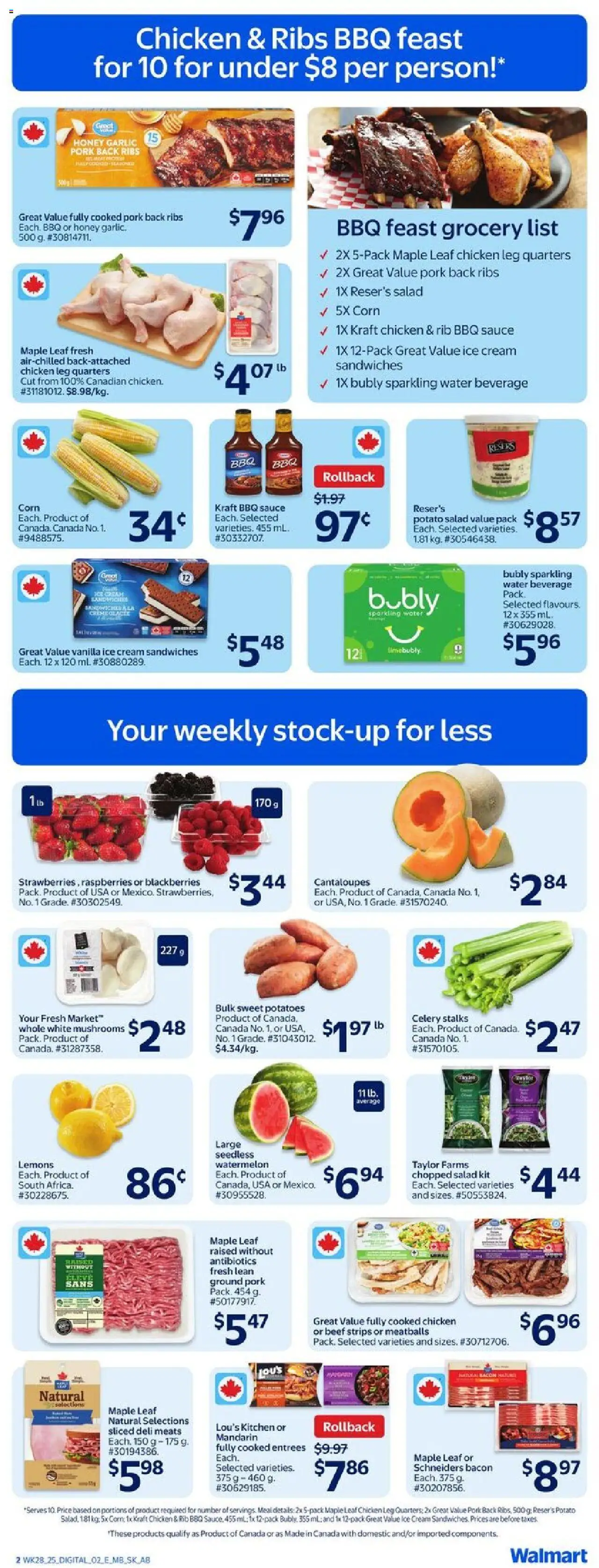 Walmart flyer valid from 07.08.2025 | Page: 3