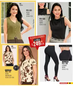 Vista previa de Cklass catálogo Mega Ofertas Calzado, nuevo folleto de la tienda, válido en México a partir del 12.01.2026 | Página: 340 | Productos: Blusa, Leggings