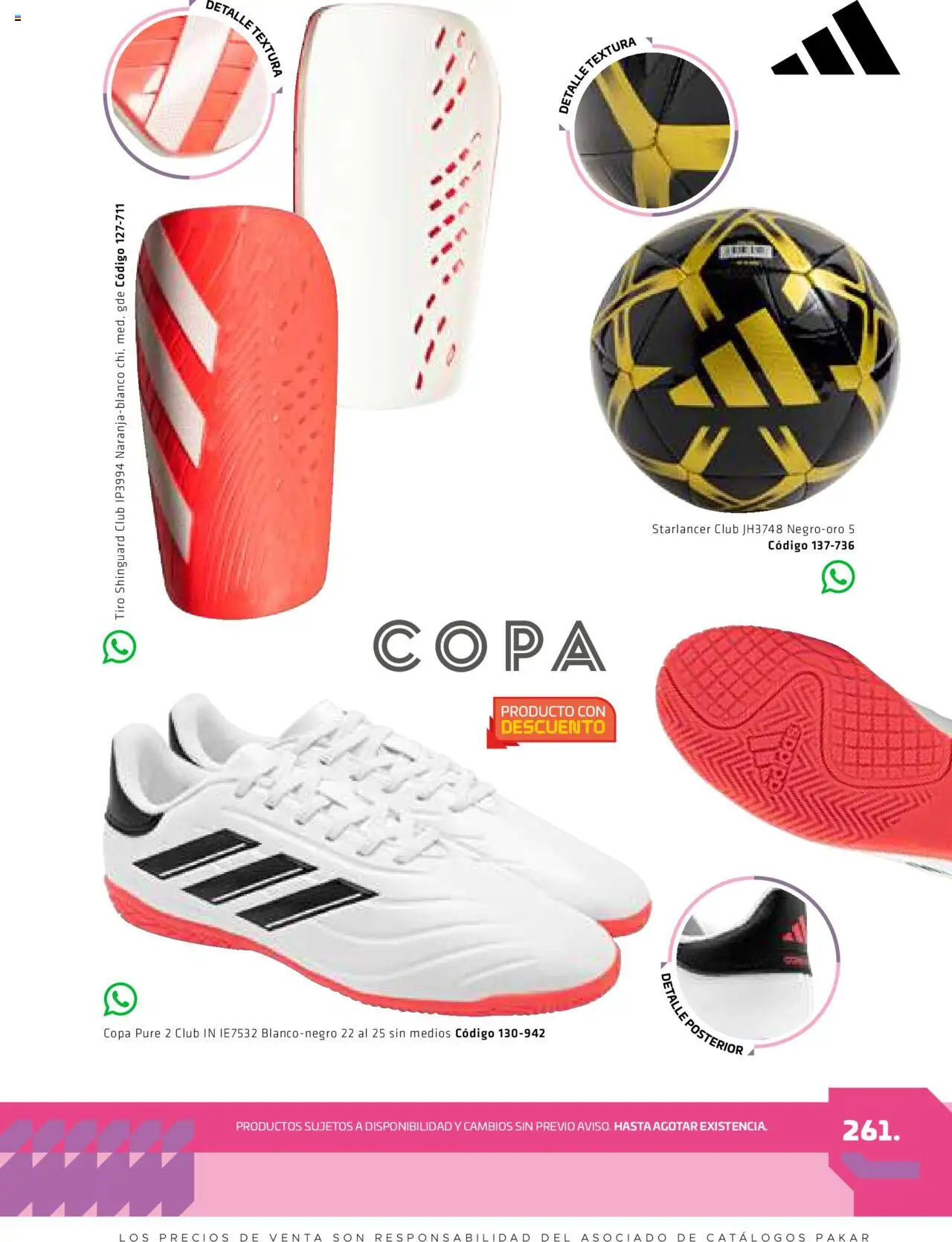 Nuevas ofertas de SC Pakar válidas en toda la República Mexicana desde el 29.08.2025. ¡Encuentra las mejores ofertas en SC Pakar - Catálogo Otoño Women! | Página: 261