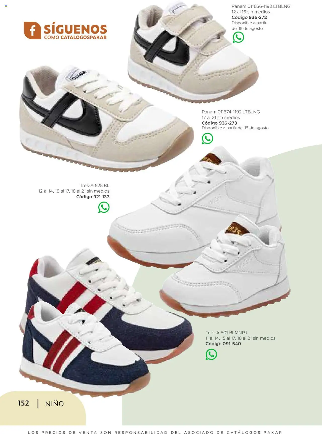 Nuevas ofertas de SC Pakar válidas en toda la República Mexicana desde el 24.07.2025. ¡Encuentra las mejores ofertas en SC Pakar - Catálogo Nino otoño / invierno! | Página: 152