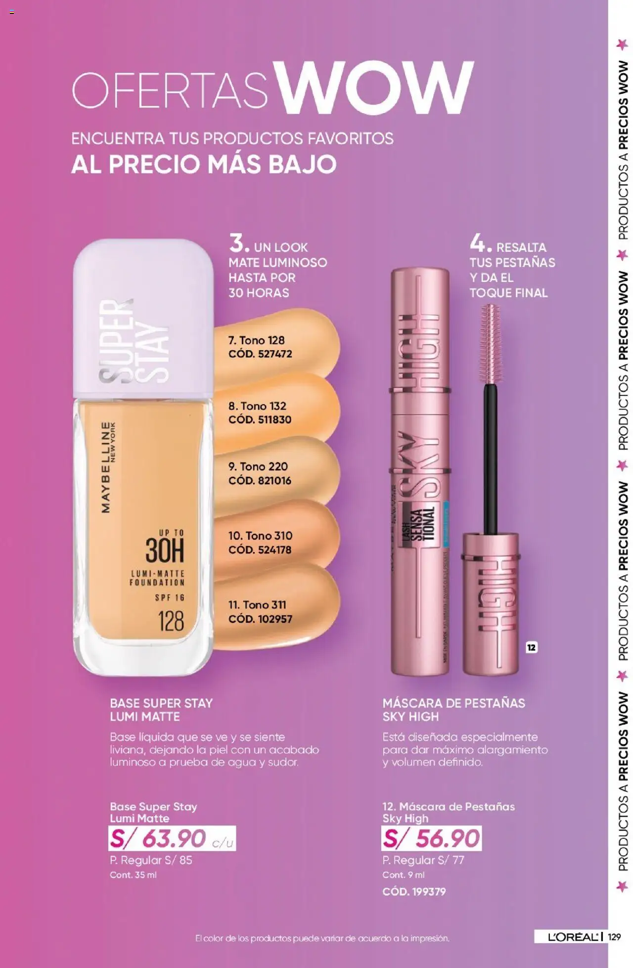Catálogo Azzorti válido desde 17.06.2025 | Página: 131 | Productos: Máscara