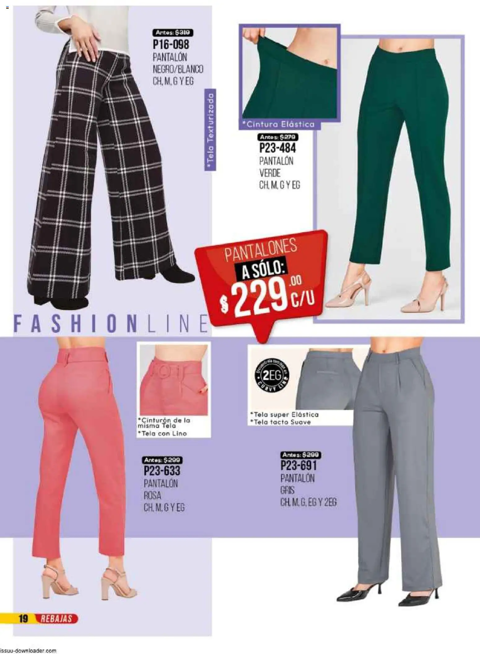 Nuevas ofertas de Cklass válidas en toda la República Mexicana desde el 31.10.2025. ¡Encuentra las mejores ofertas en Cklass catálogo Super Rebajas Ropa! | Página: 22 | Productos: Pantalones