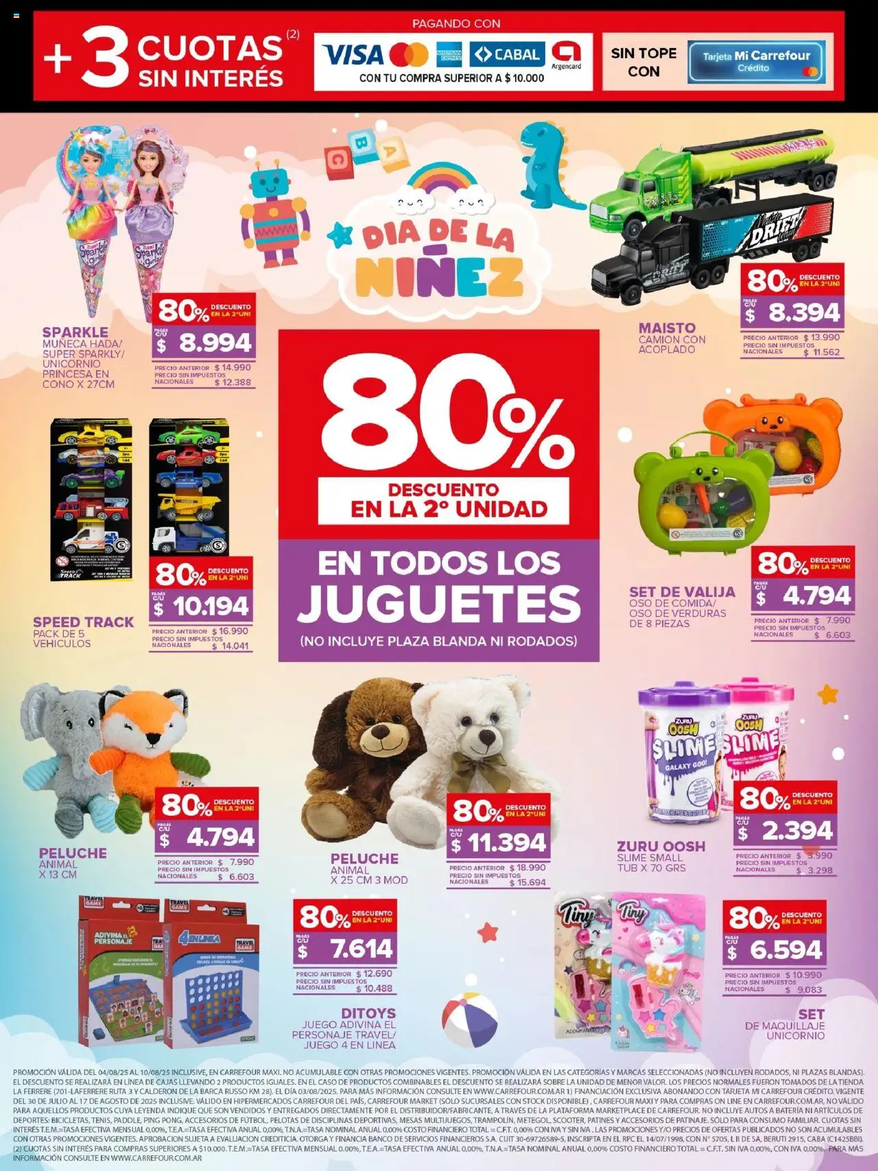Carrefour Maxi catálogo │ válido desde el 04.08.2025 | Página: 2 | Productos: Valija, Banco, Sobre, Batería