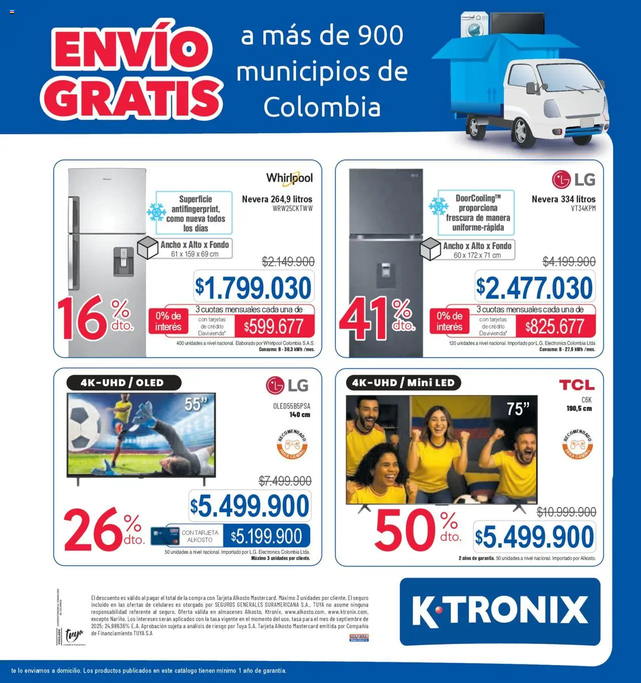 Ktronix revista - valida desde el 06.09.2025 | Página: 3 | Productos: Té, Nevera