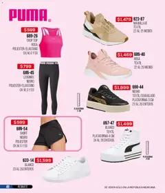 Vista previa de Cklass catálogo Remate Calzado 3X2, nuevo folleto de la tienda, válido en México a partir del 20.04.2026 | Página: 42 | Productos: Leggings, Top, Short, Maquillaje